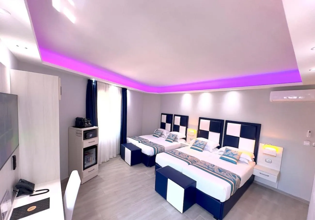 Photo of the whole room, Bed in THE ONE Boutique Hotel & SPA Rome