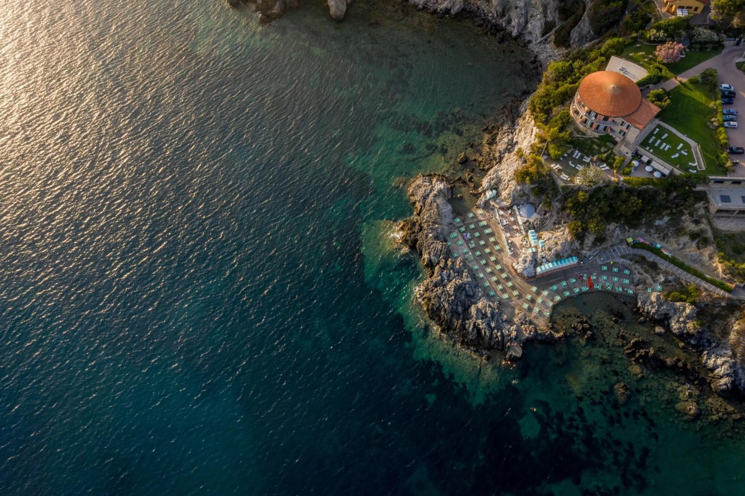 Natural landscape in Hotel Capo D'Uomo