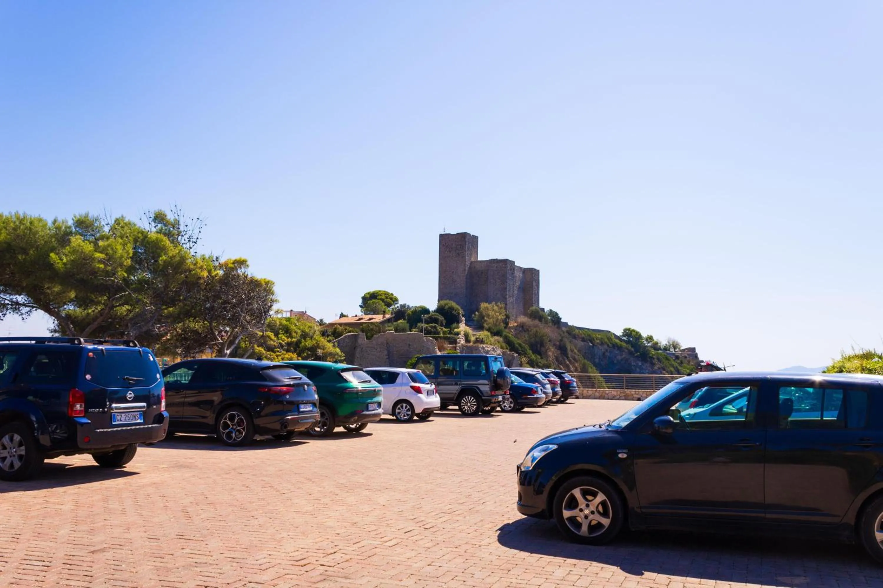 Parking in Hotel Capo D'Uomo