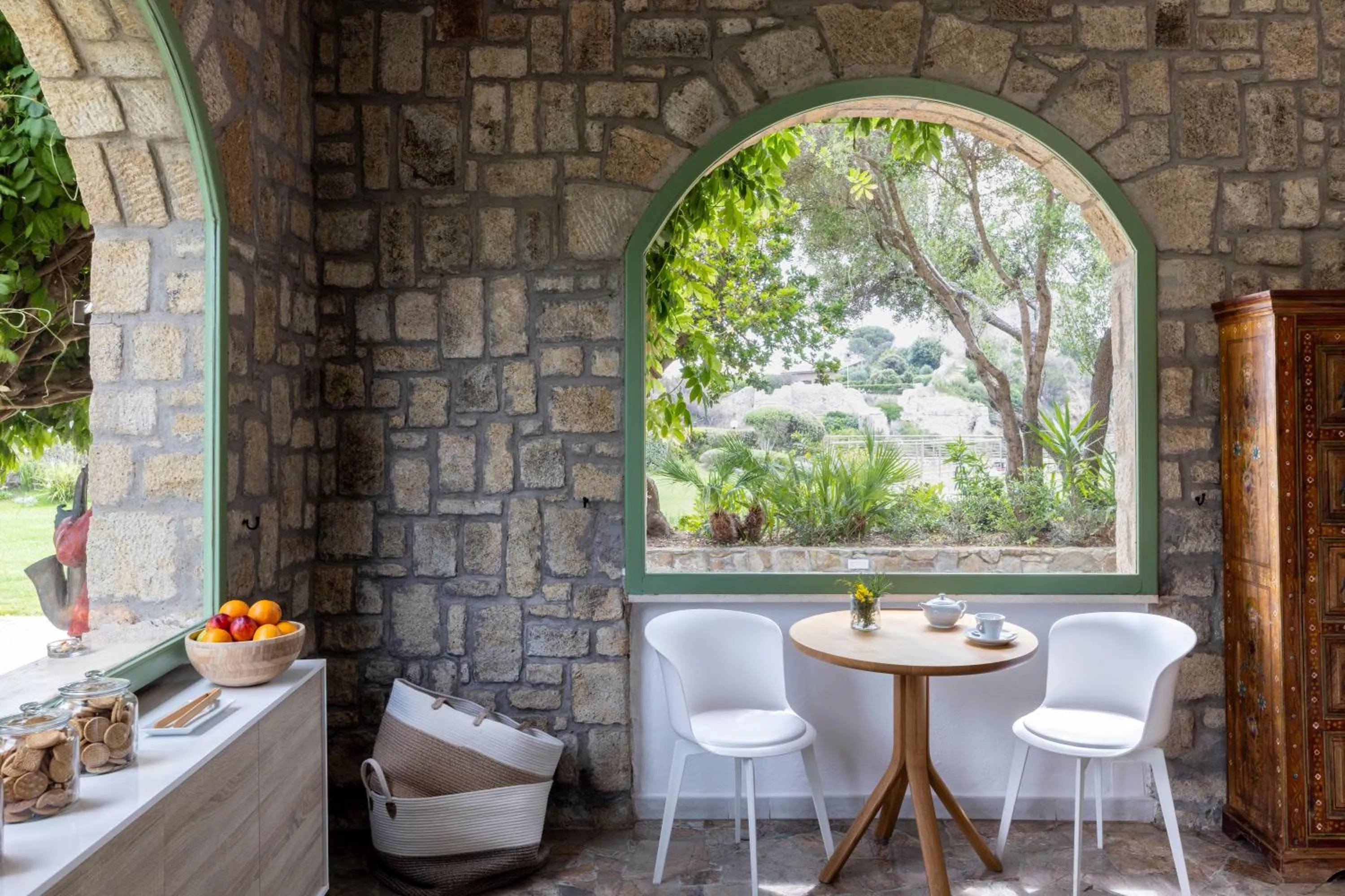 Restaurant/places to eat in Hotel Capo D'Uomo