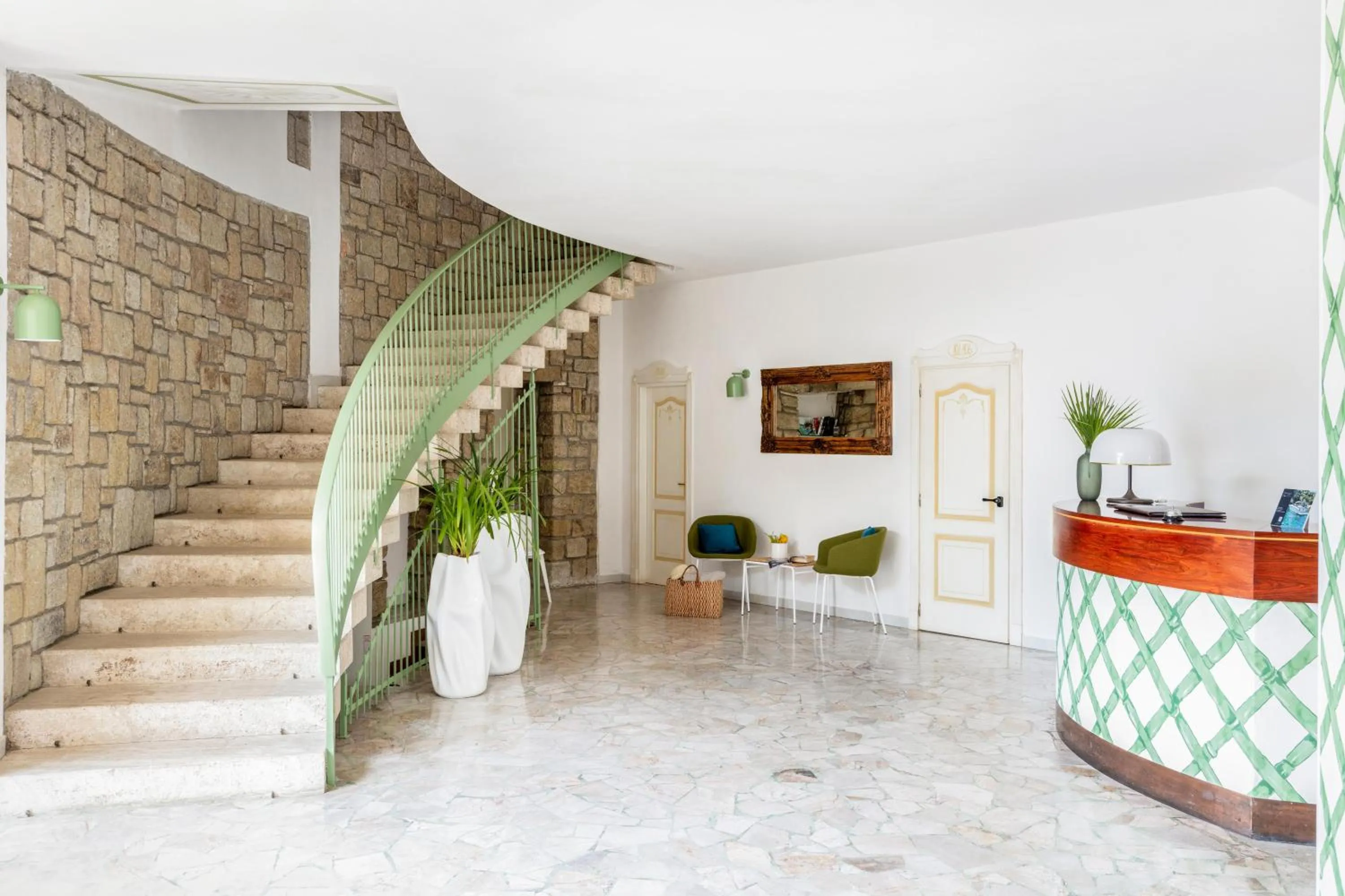 Lobby or reception in Hotel Capo D'Uomo