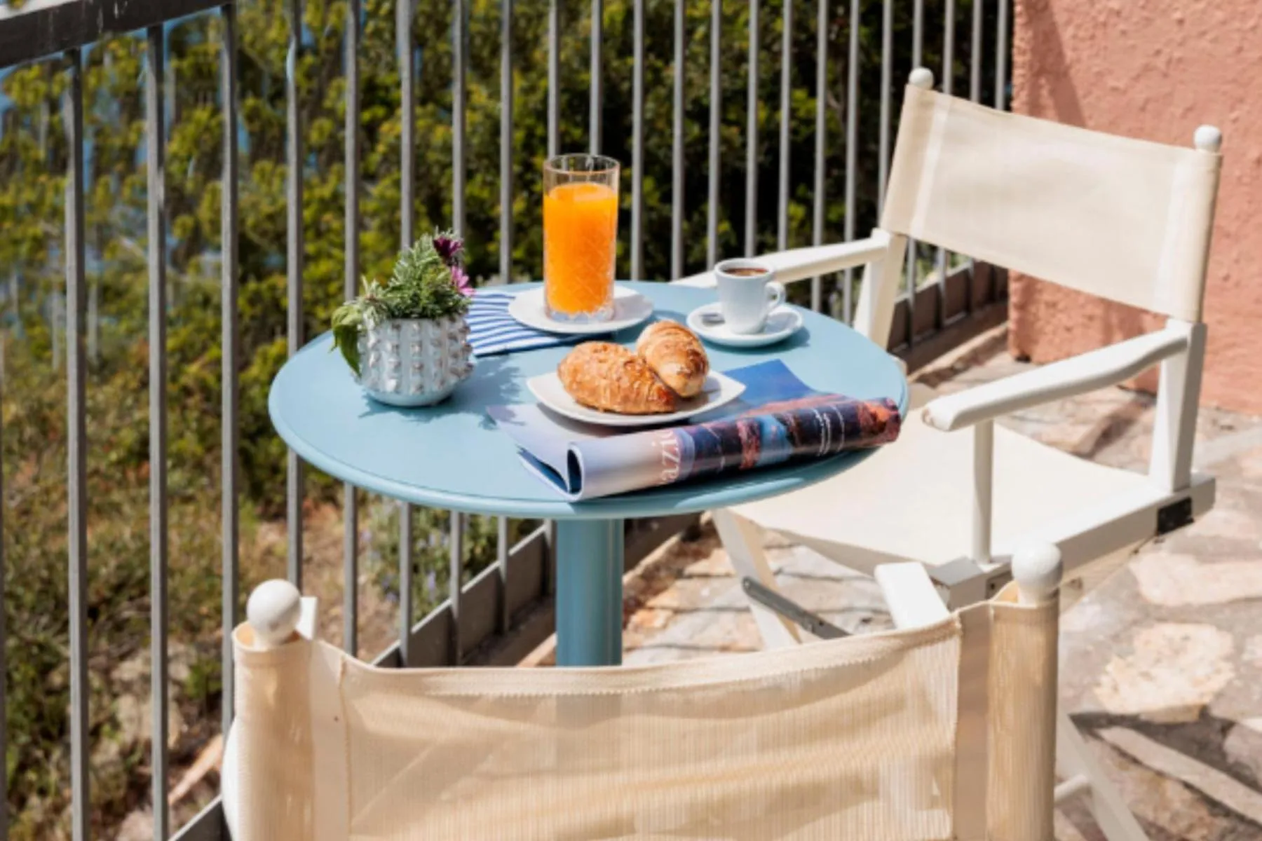 Balcony/Terrace in Hotel Capo D'Uomo