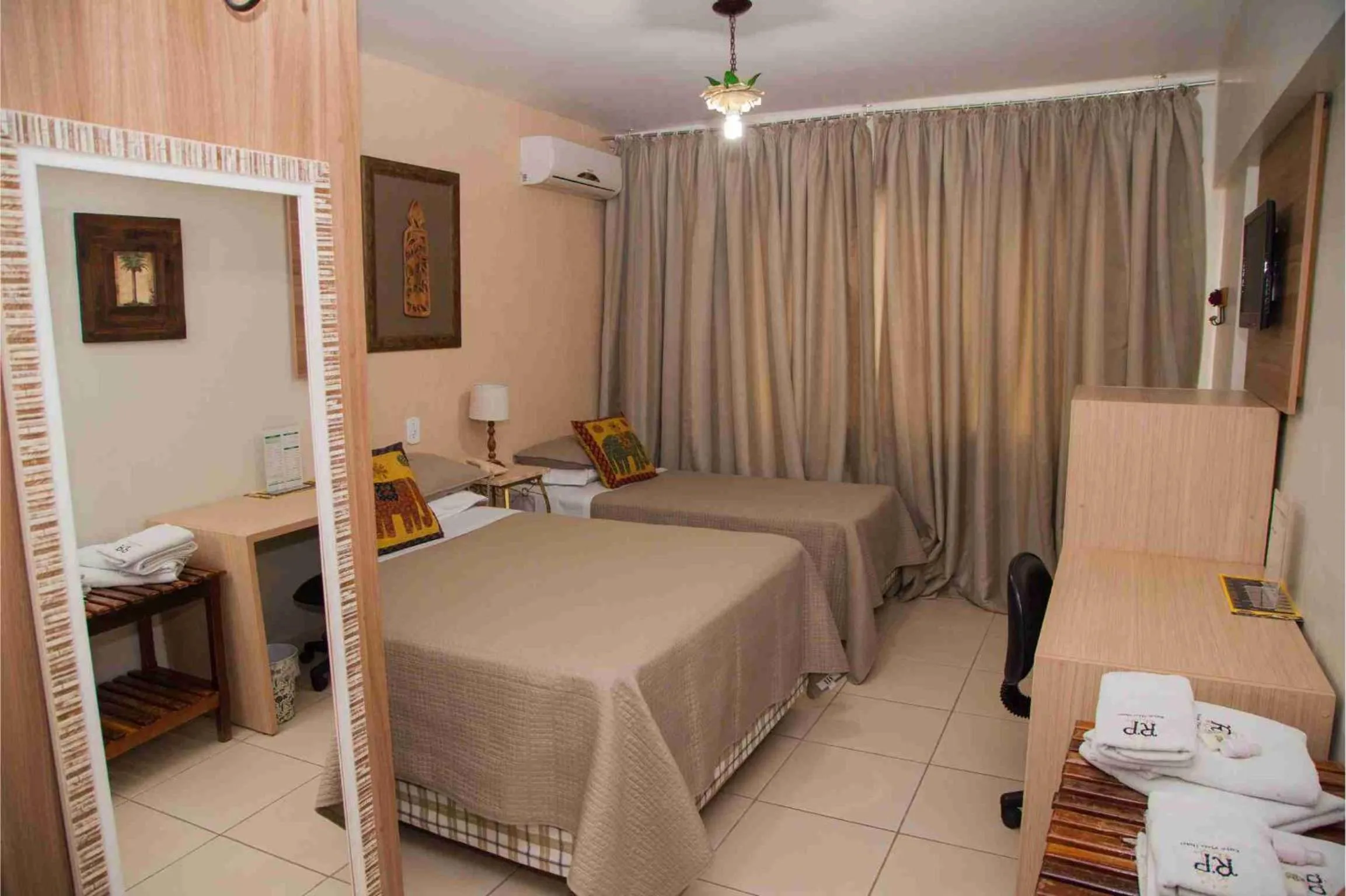 Bed in CHA Royal Plaza Hotel