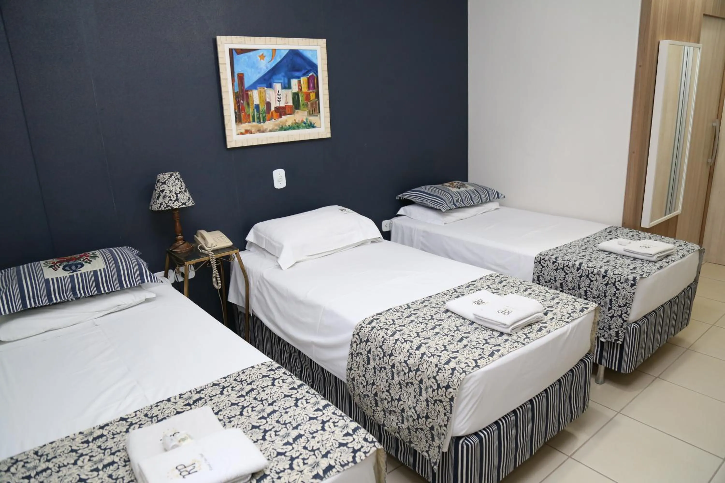 Bed in CHA Royal Plaza Hotel