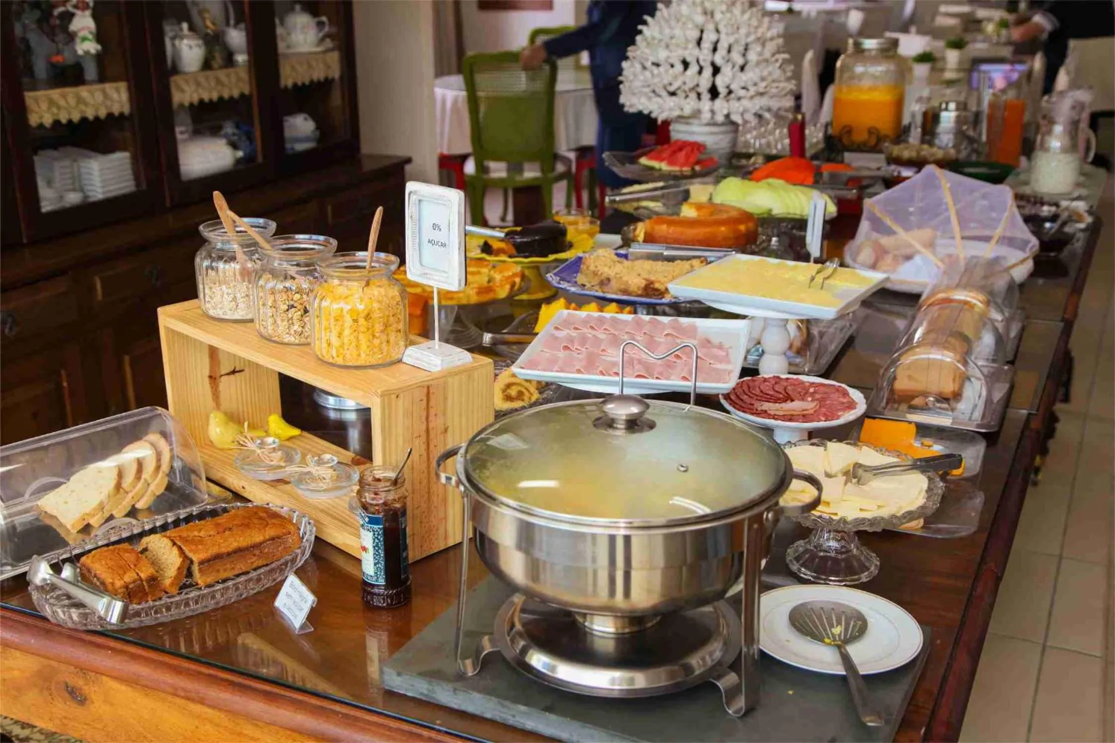 Breakfast in CHA Royal Plaza Hotel