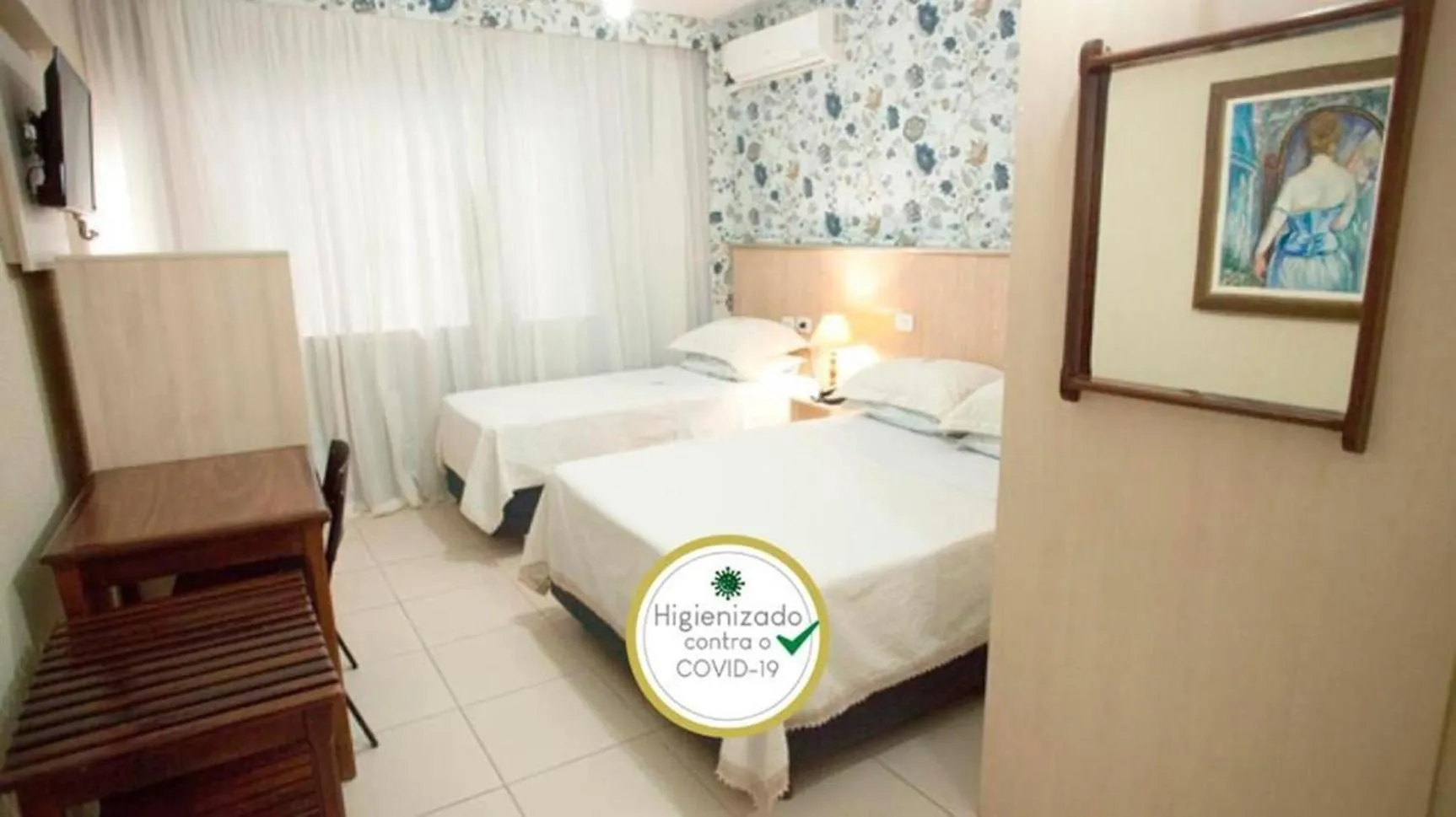 Bed in CHA Royal Plaza Hotel