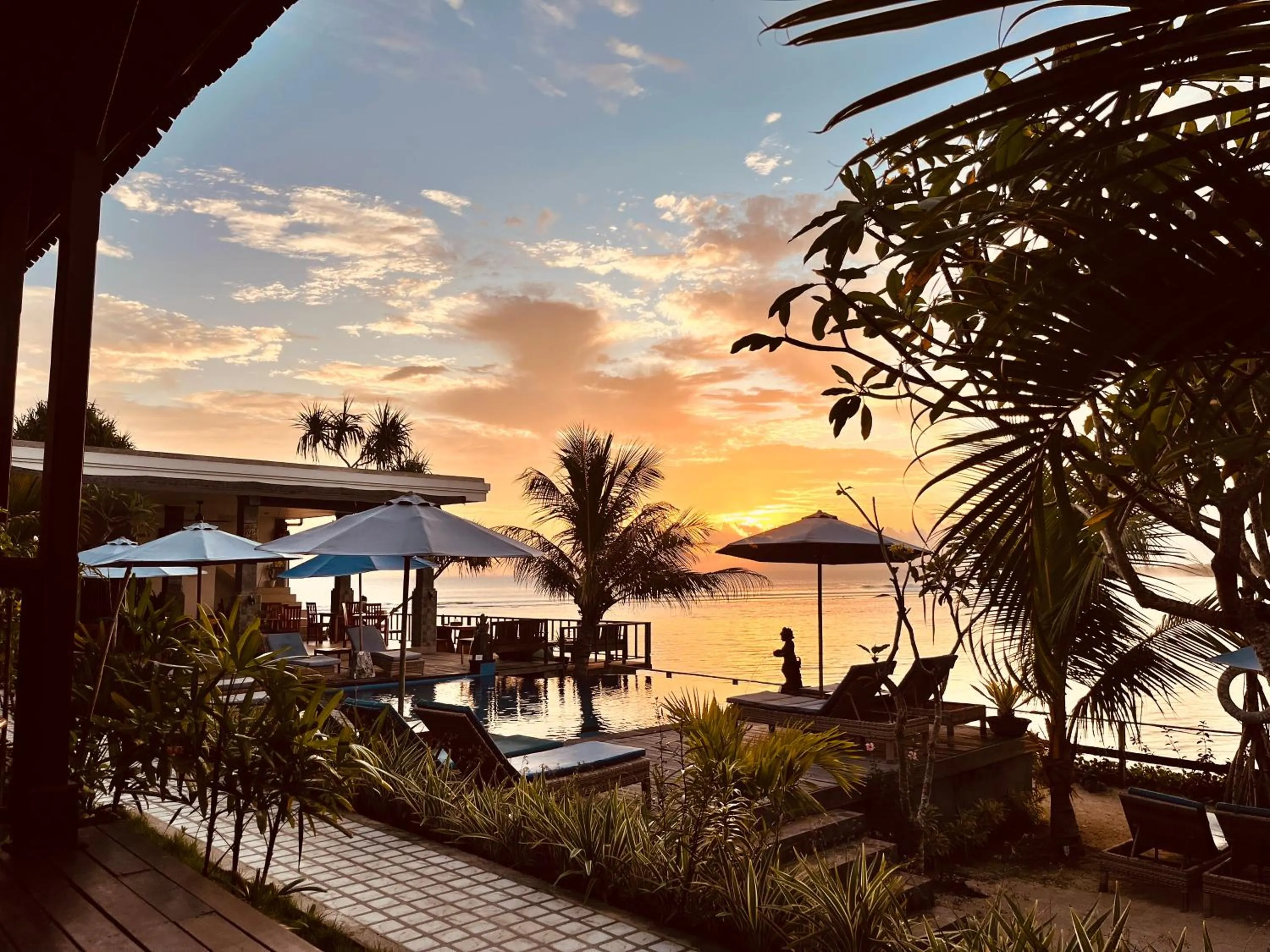 Natural landscape in Nusa Veranda Sunset Villas & Restaurant