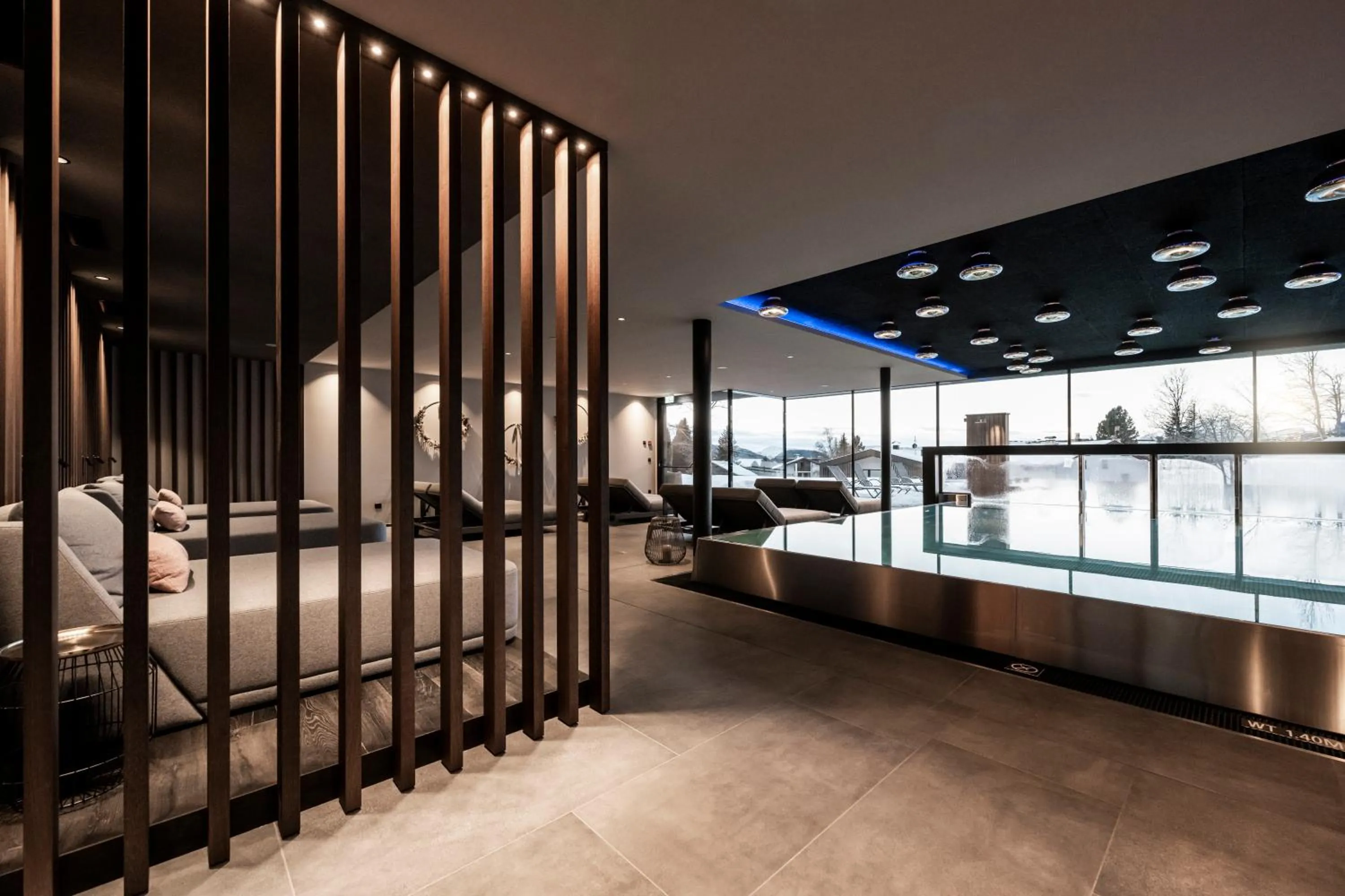 Swimming pool in Hotel Viertler