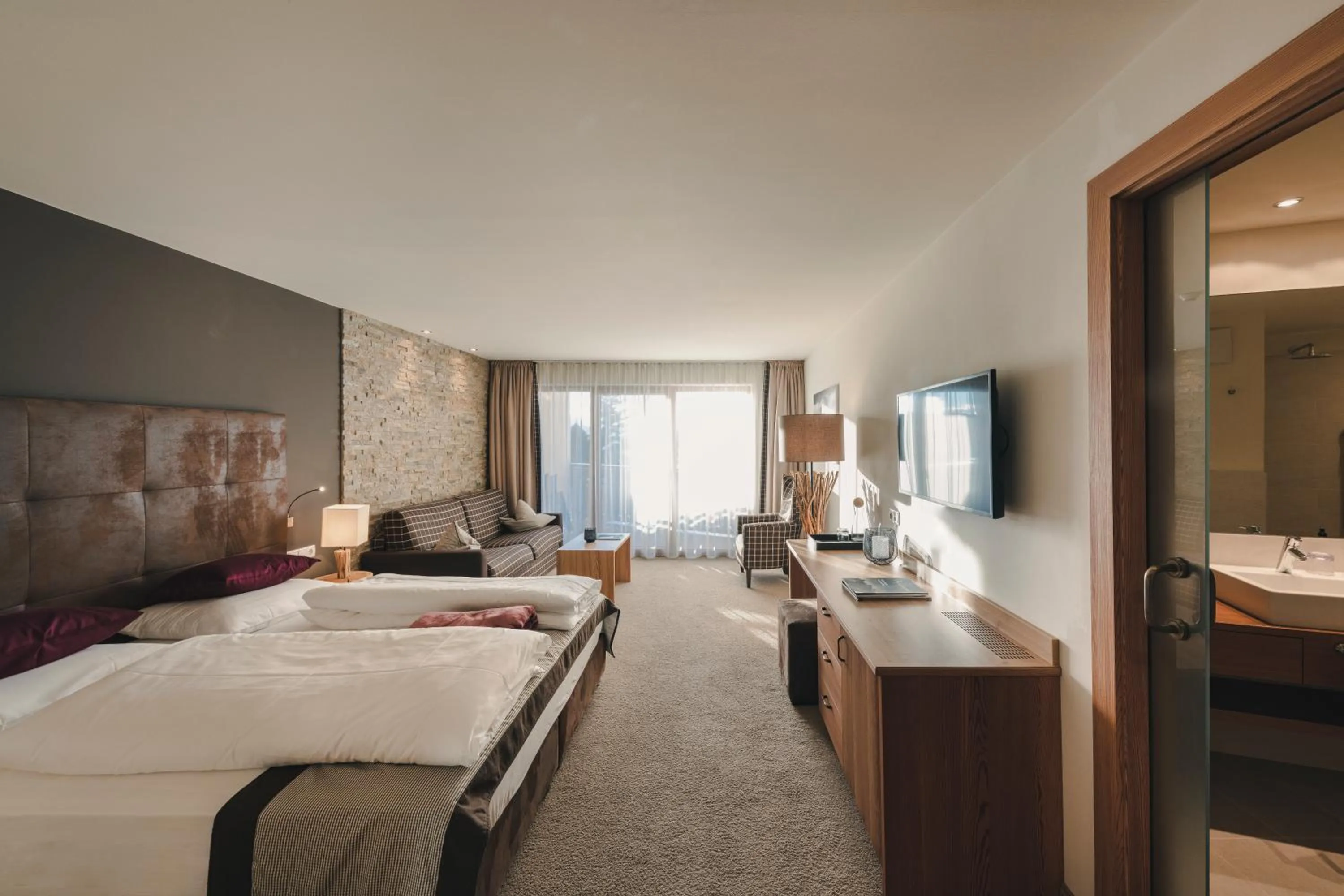 Photo of the whole room, Bed in Hotel Viertler