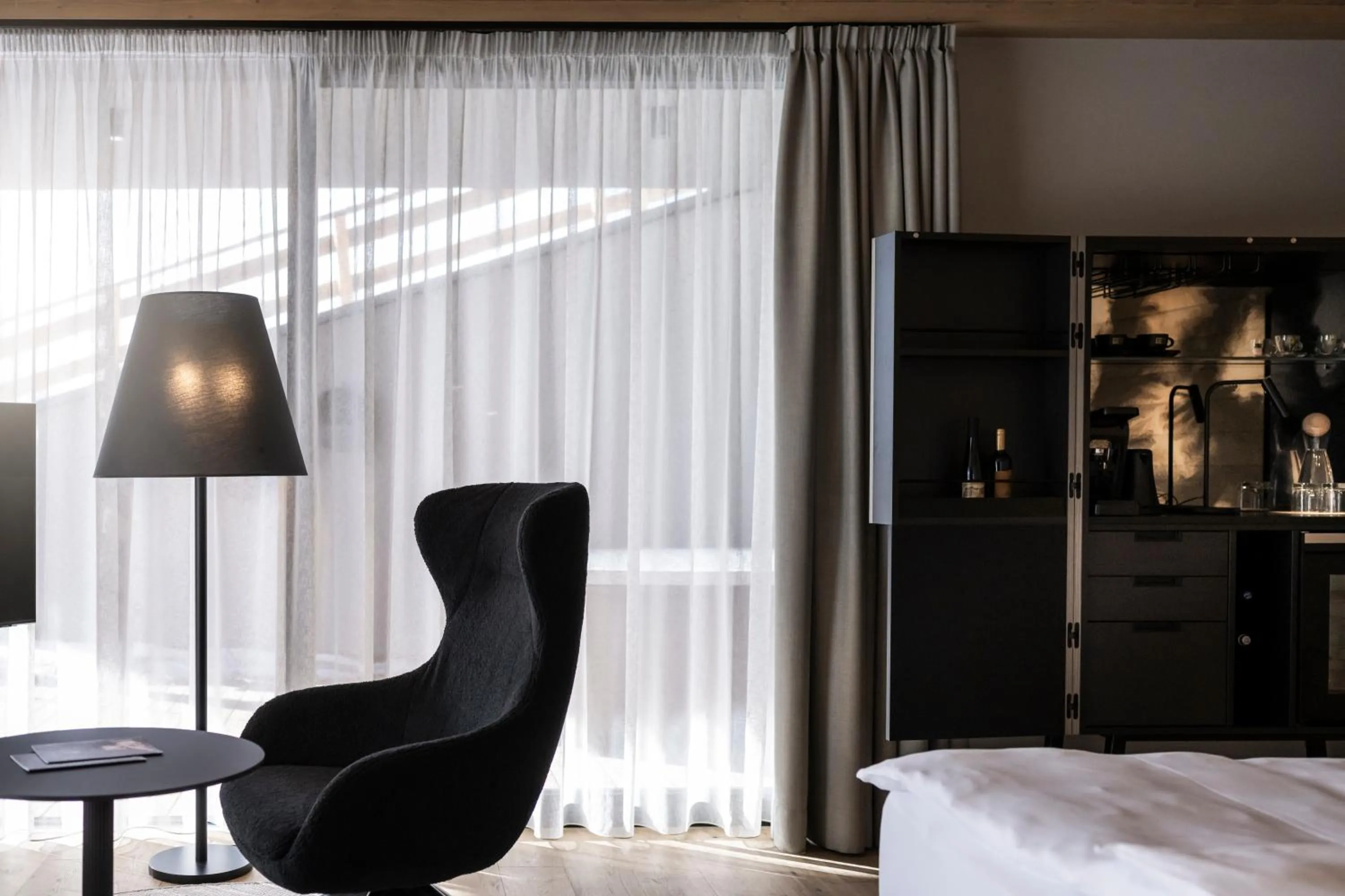 Decorative detail, Bed in Hotel Viertler