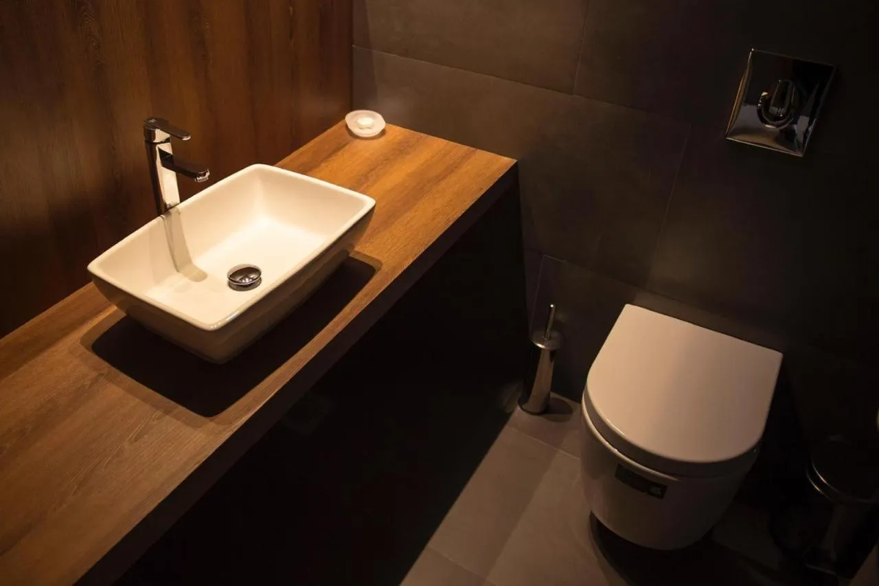 Bathroom in Le Pave Hotel