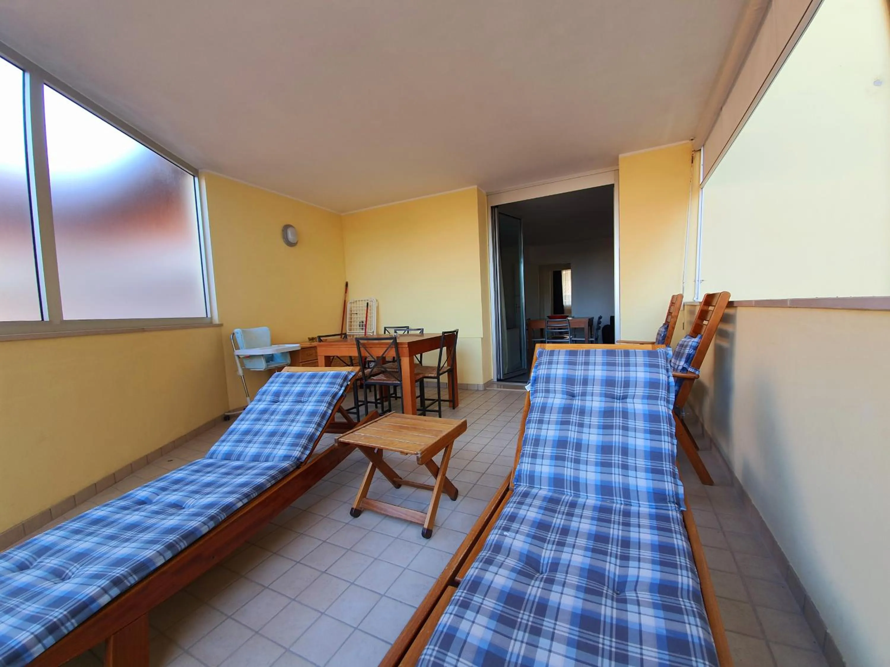 Balcony/Terrace in Residence Hotel Hungaria