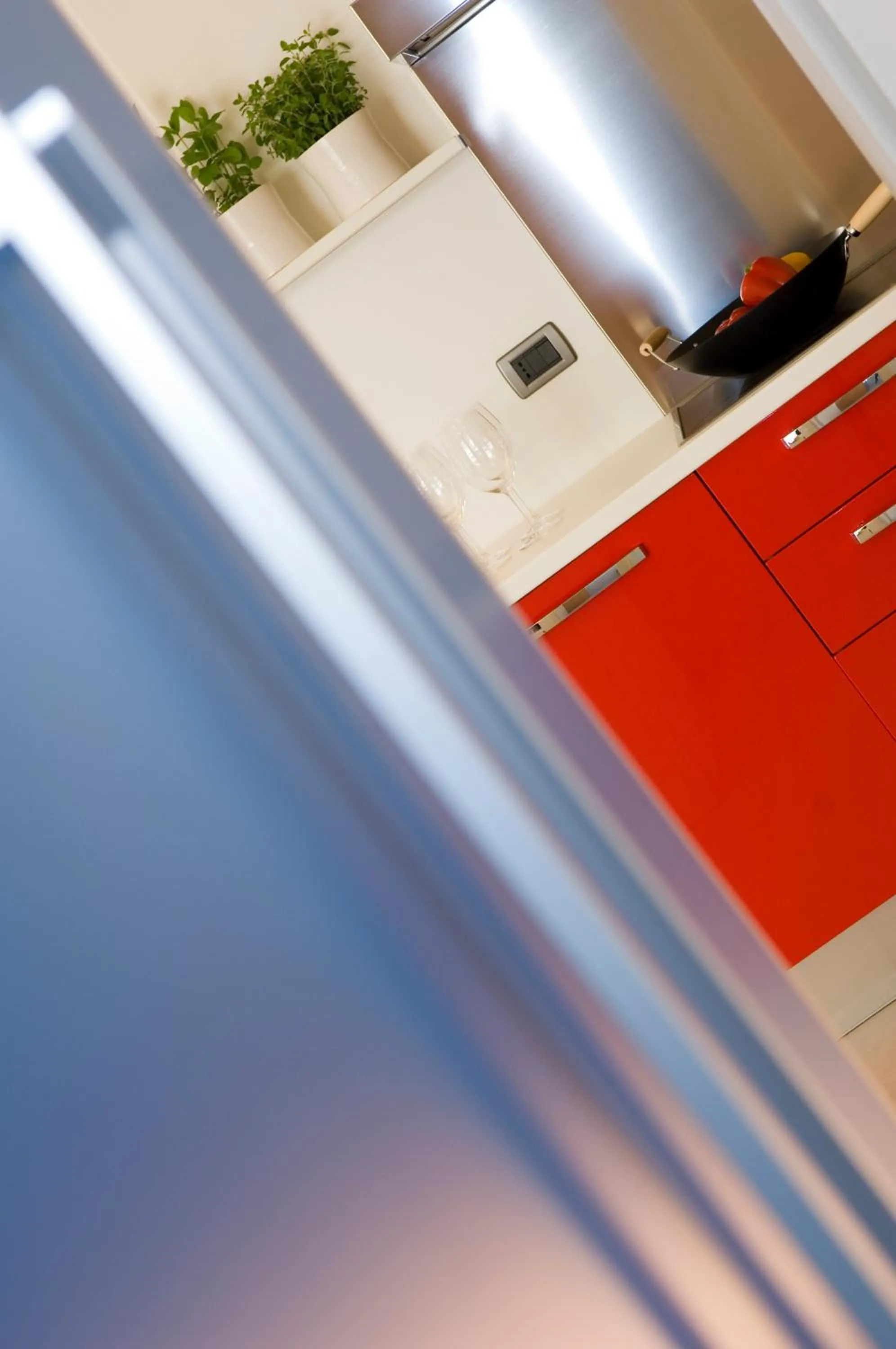 Kitchen or kitchenette in Residence Hotel Hungaria