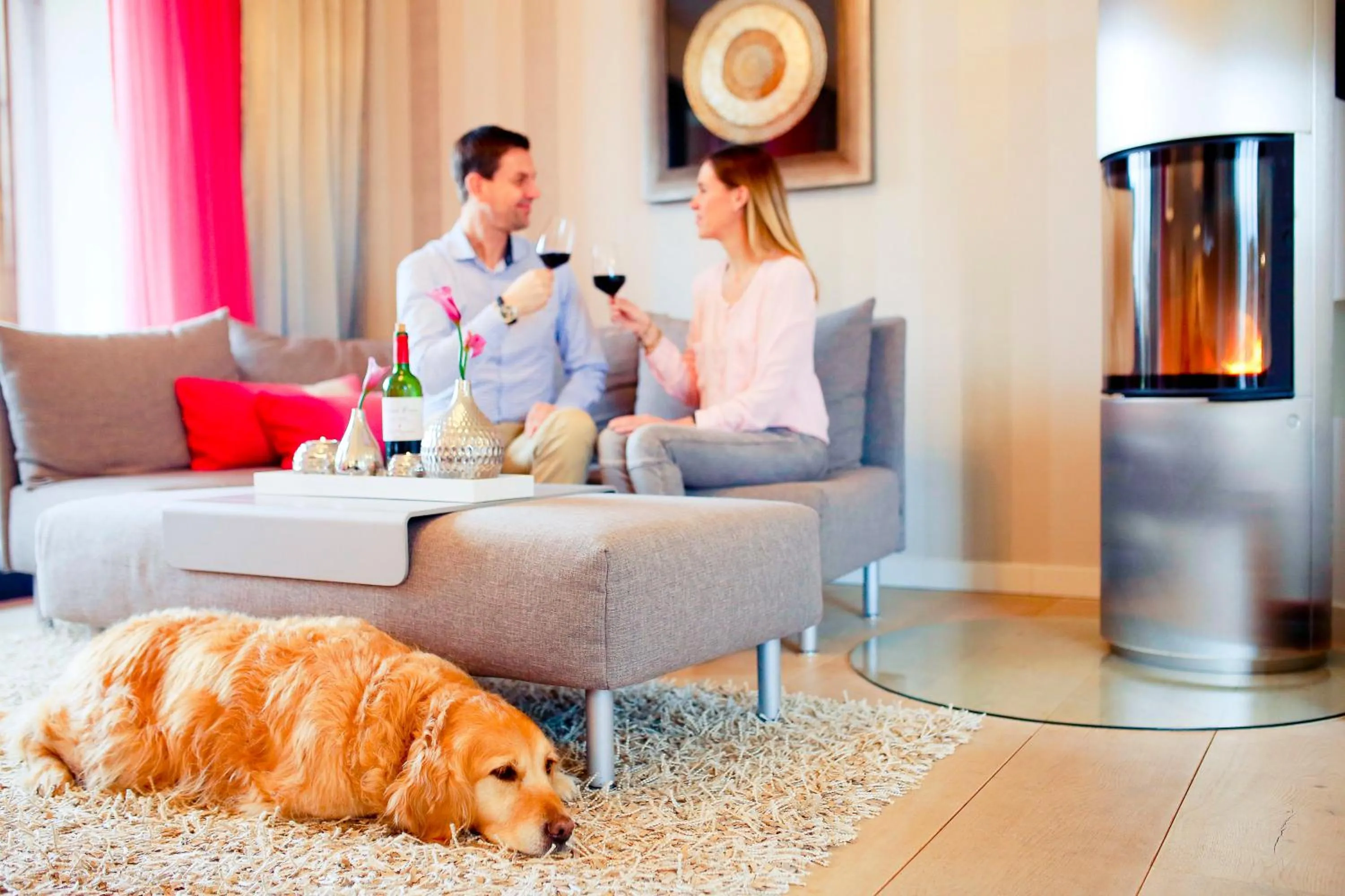 Seating area in Hotel Gut Bardenhagen