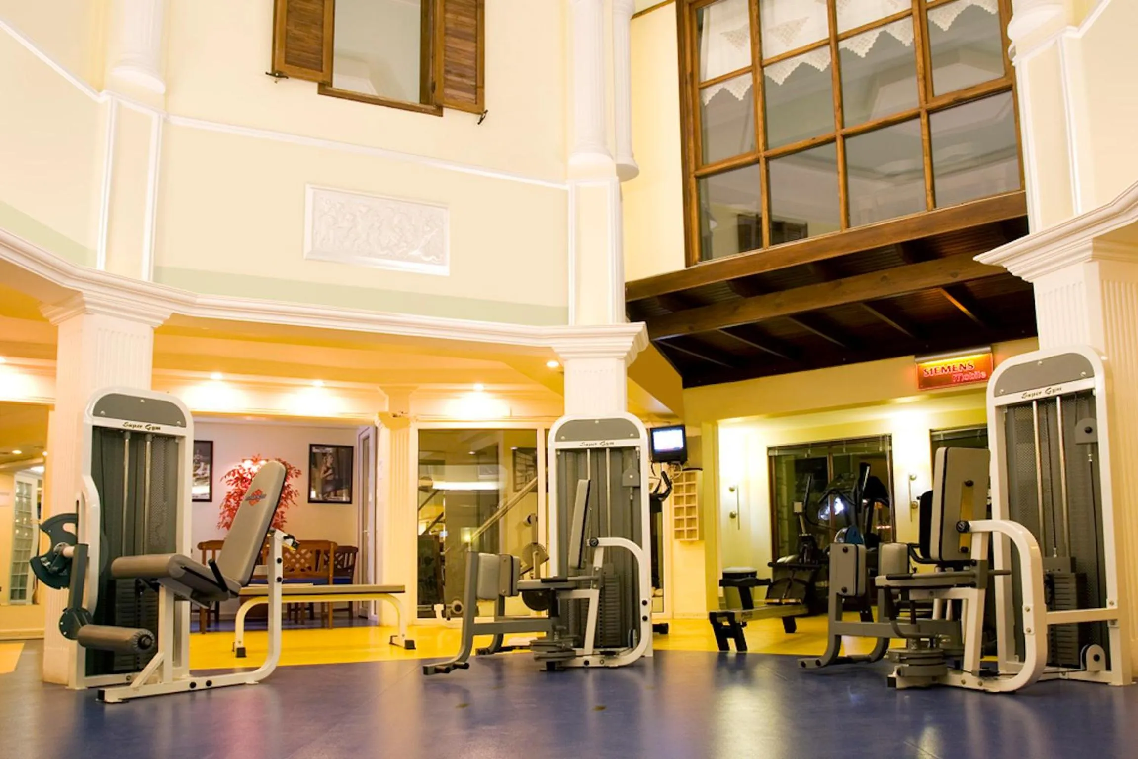 Fitness centre/facilities in Delfi Hotel Spa & Wellness Center