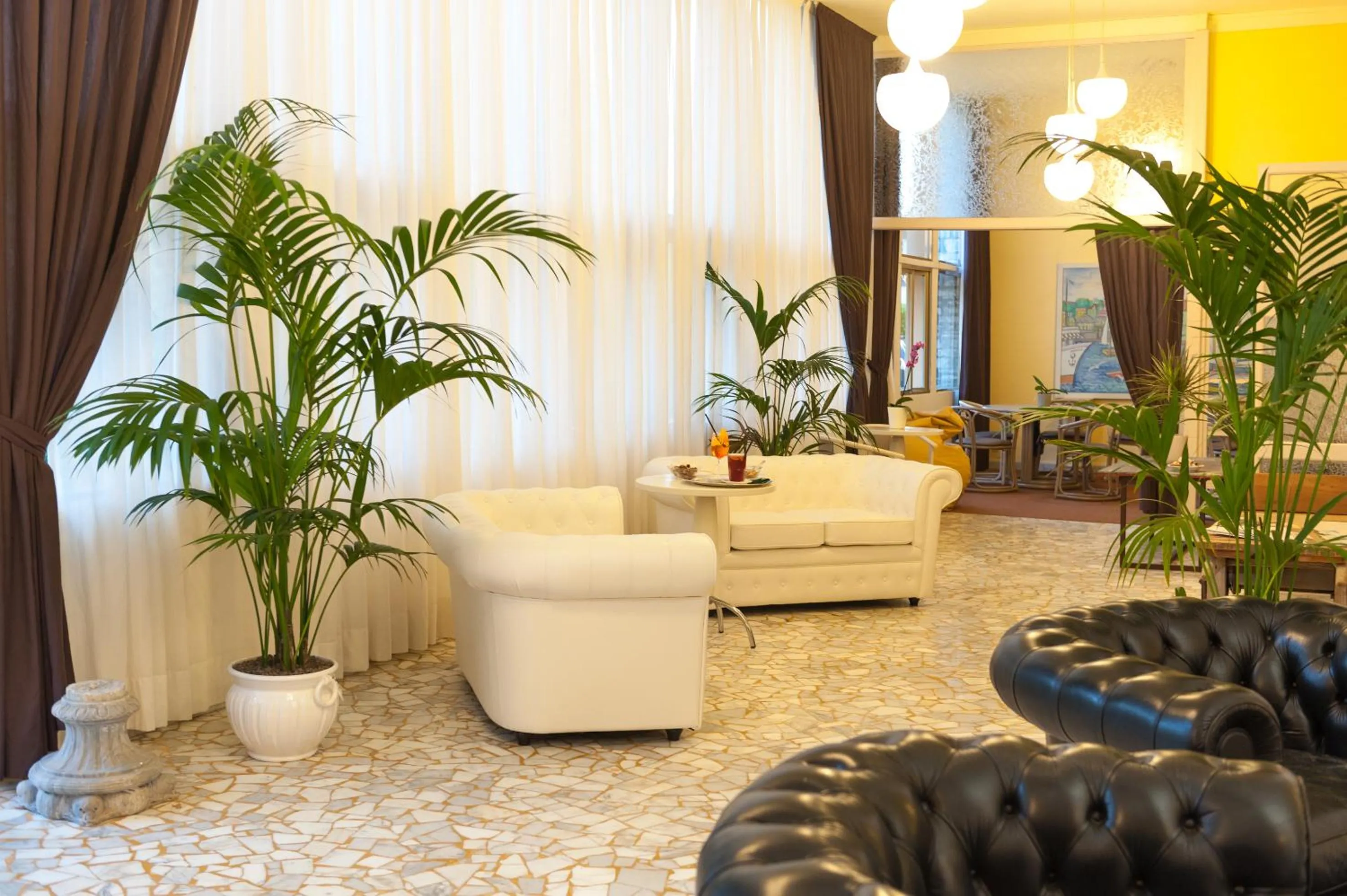 Living room in Albergo Battelli Only Adults