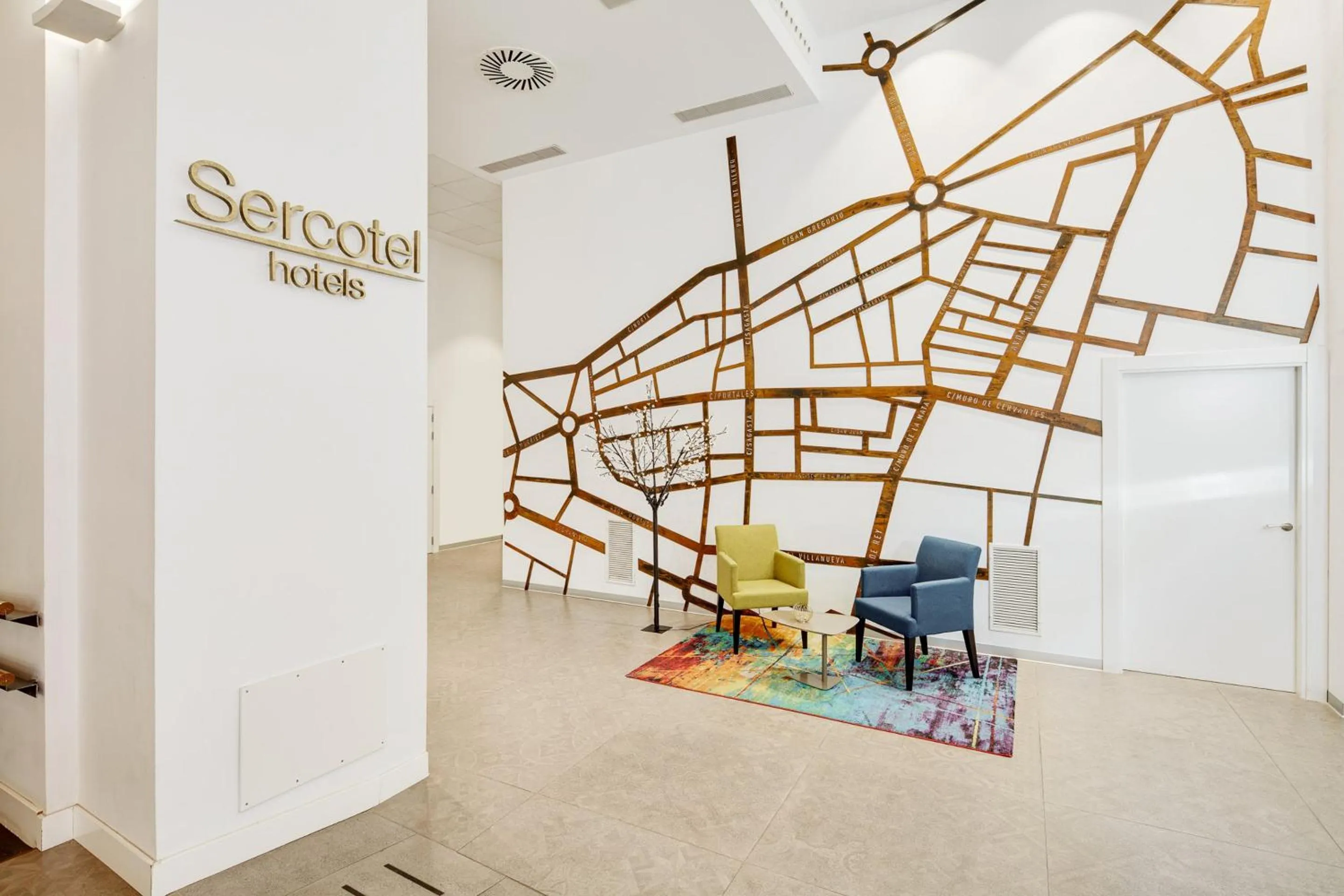 Decorative detail in Sercotel Calle Mayor