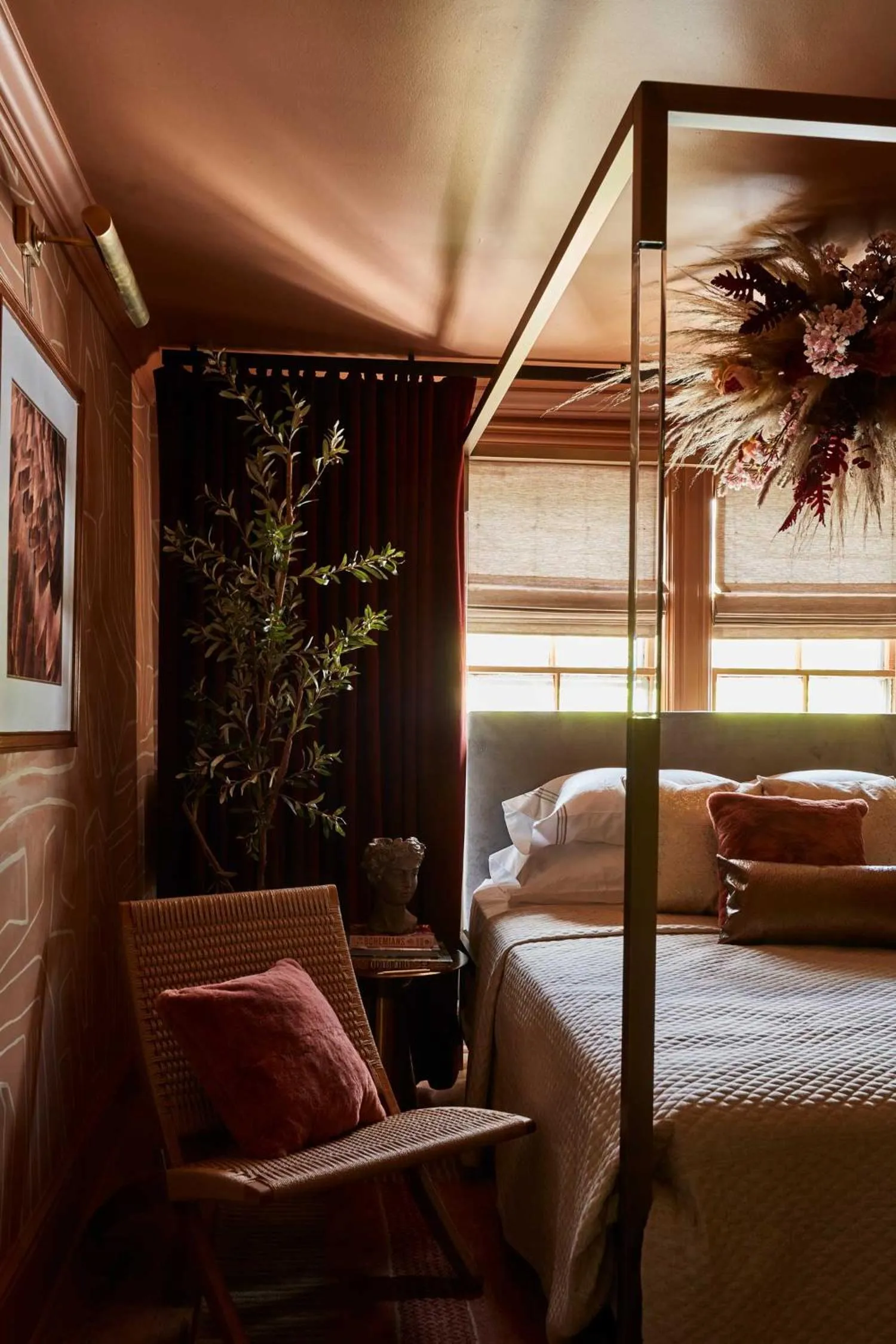 Bedroom, Bed in The Cornell Inn, Lenox & The Berkshires