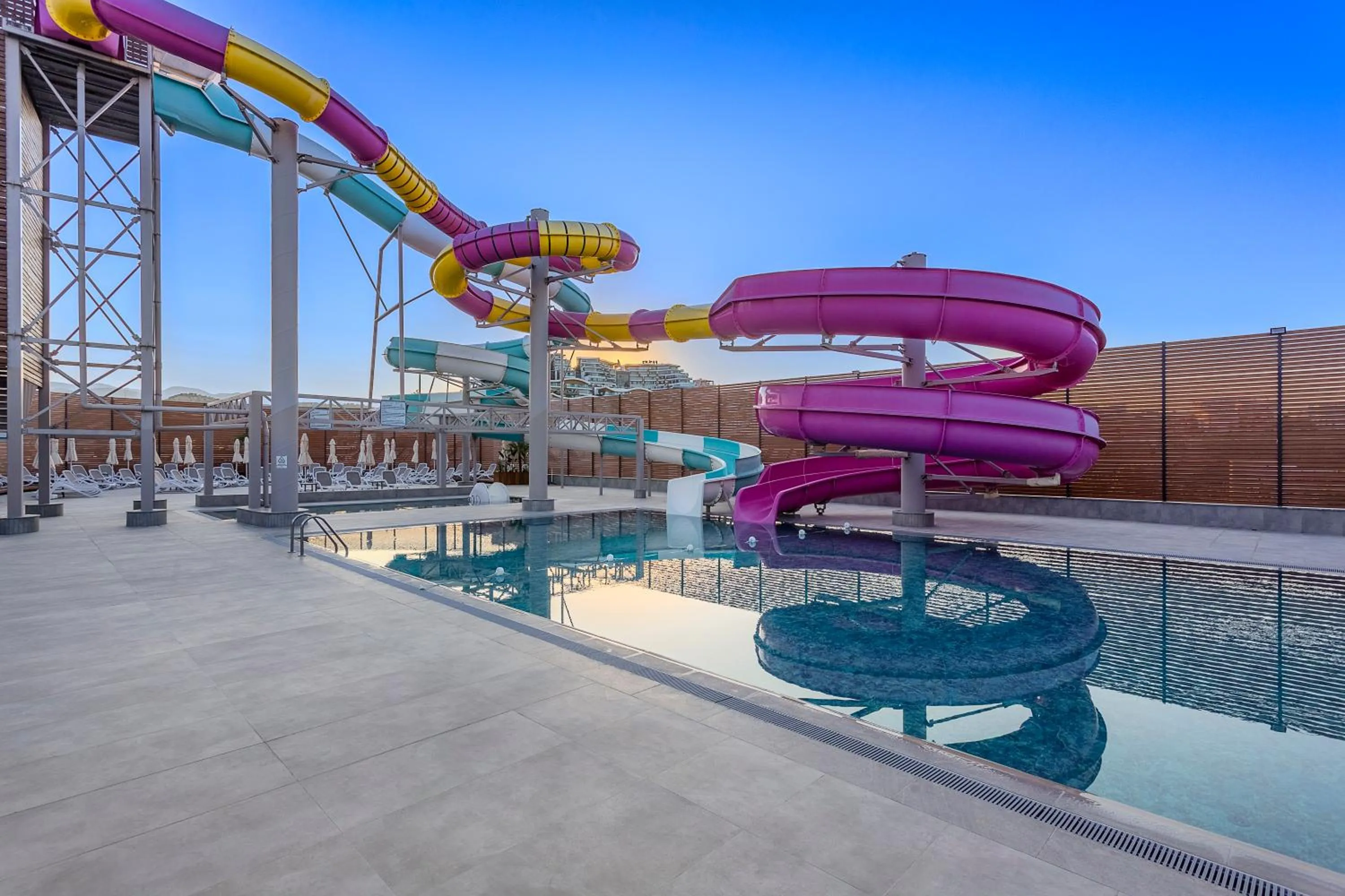 Pool view in Bera Alanya Hotel - Halal All Inclusive