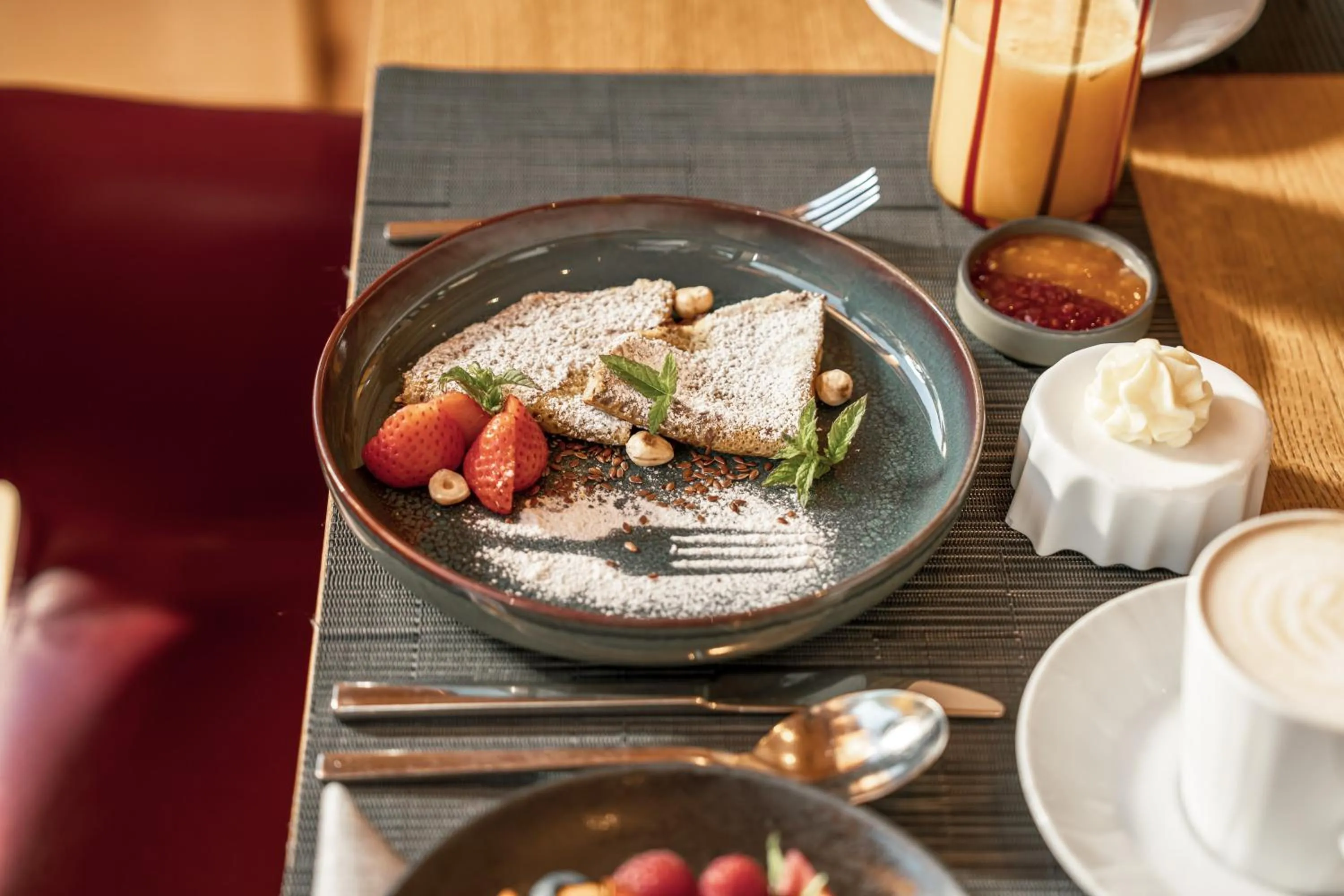 Breakfast in Boutique Hotel Nives - Luxury & Design in the Dolomites