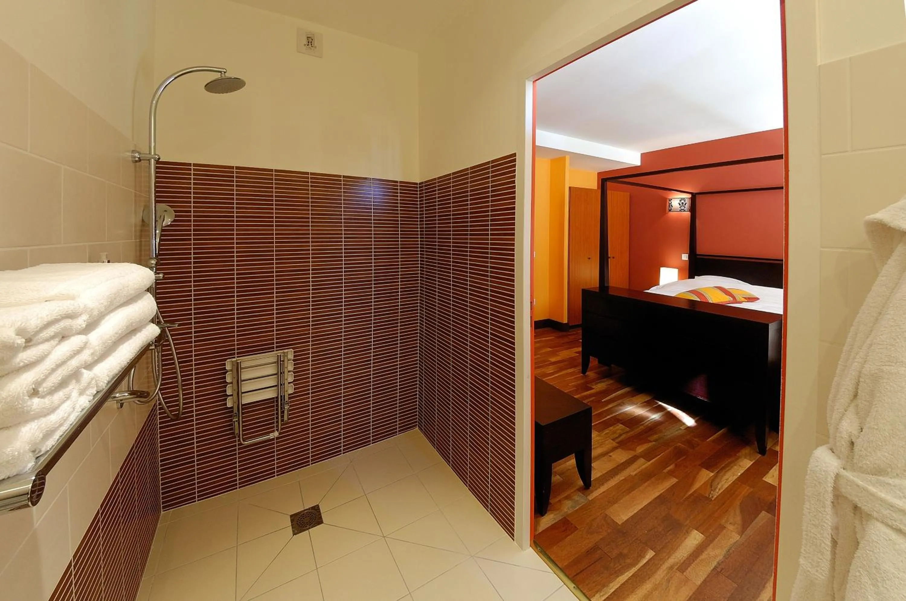 Bathroom in Auberge du Manet