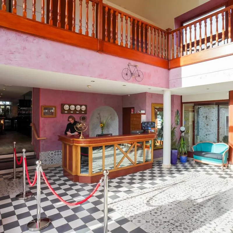 Lobby or reception in Auberge du Manet