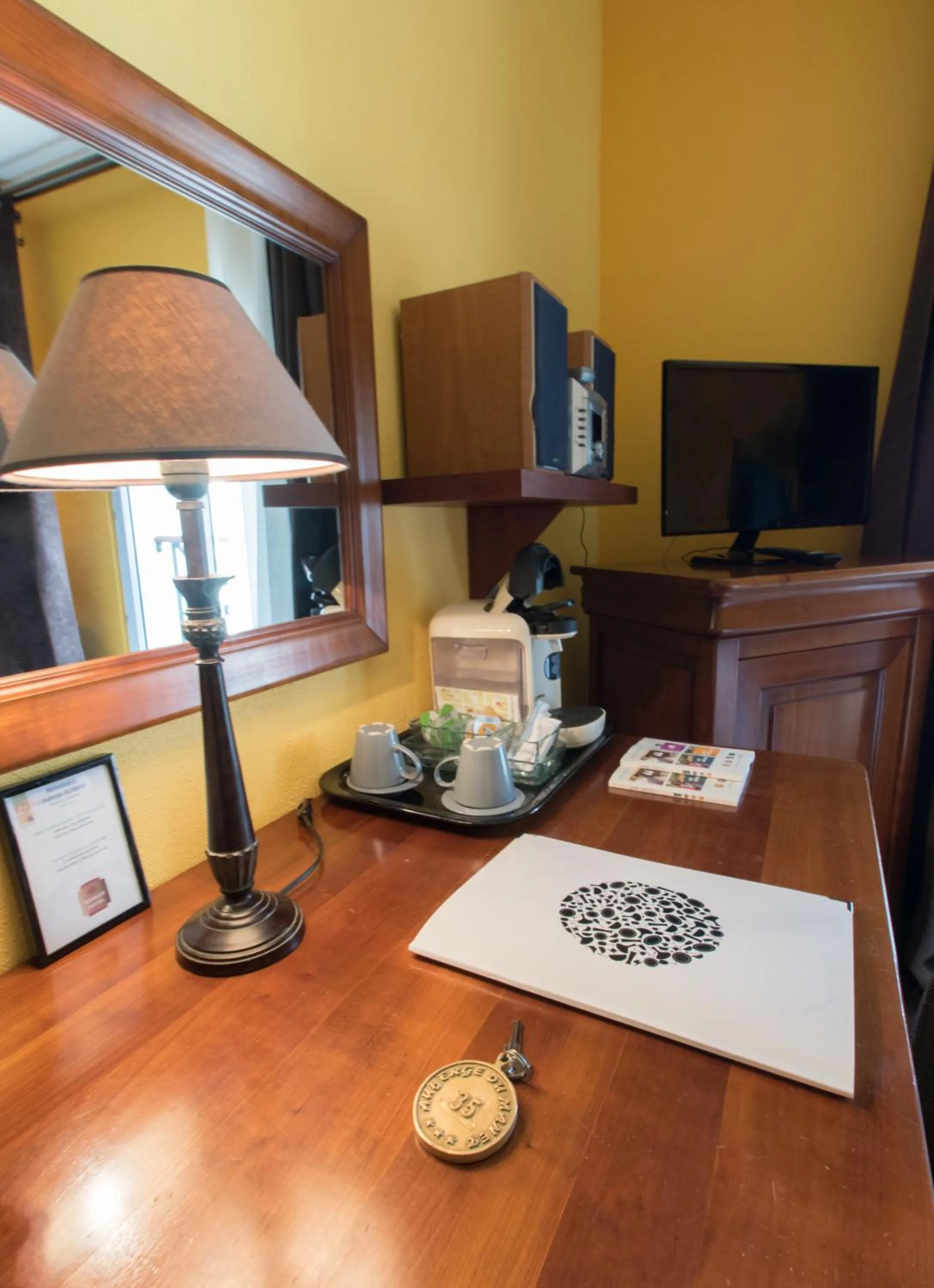 Seating area in Auberge du Manet