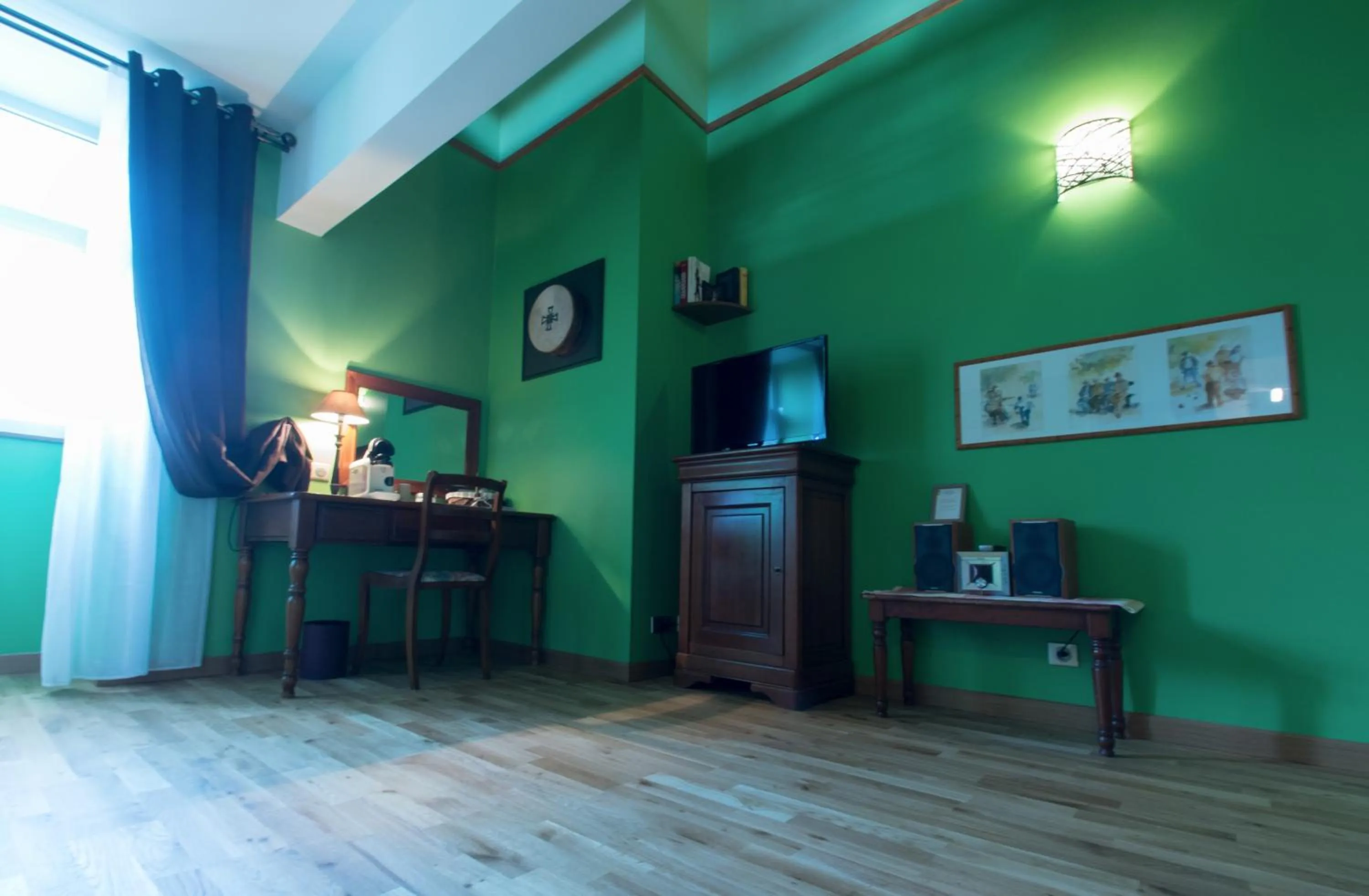 Seating area in Auberge du Manet