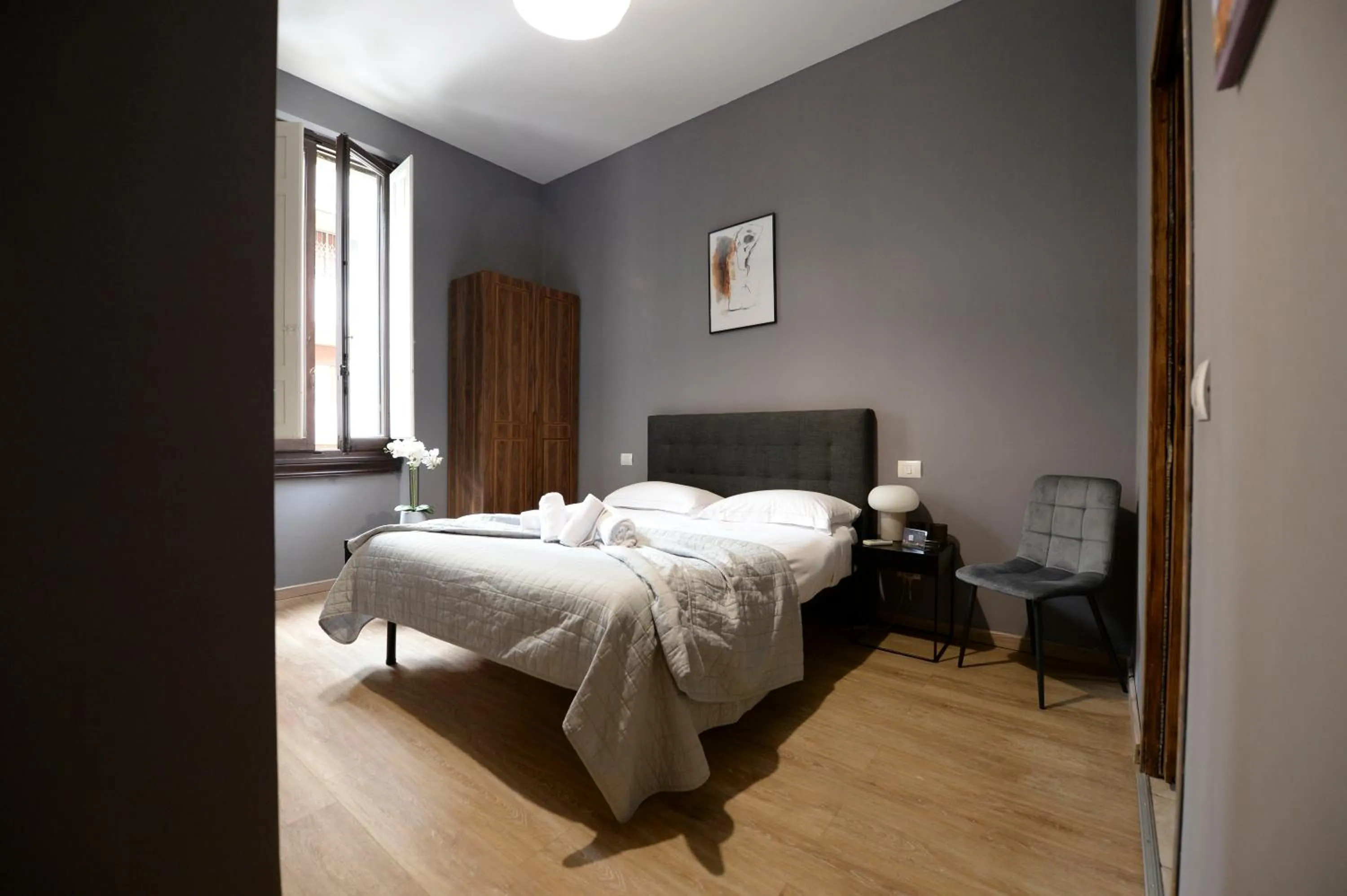 Photo of the whole room, Bed in Palazzo Oliveto