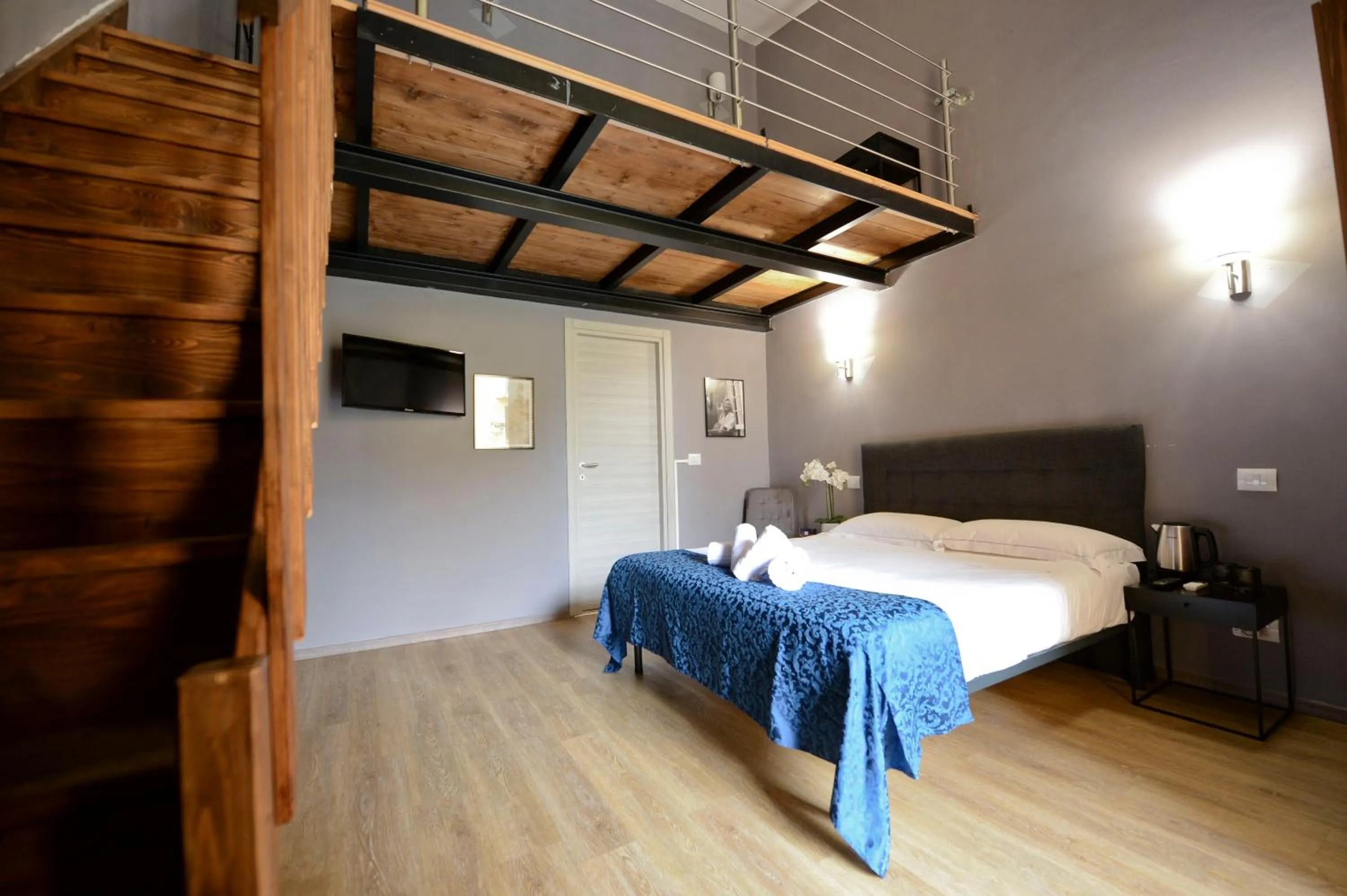 Bedroom, Bed in Palazzo Oliveto