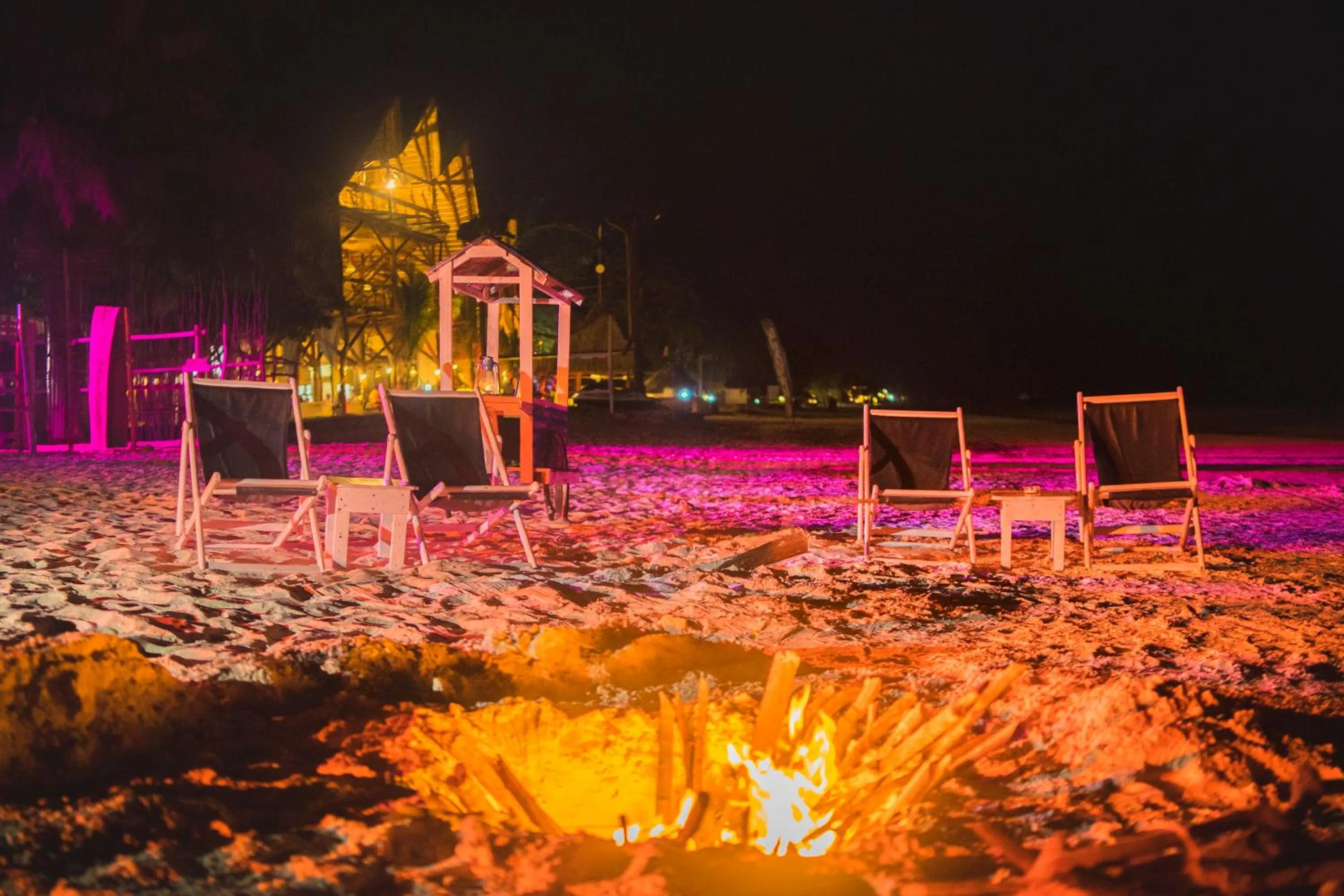 Night in B4 Beach Club