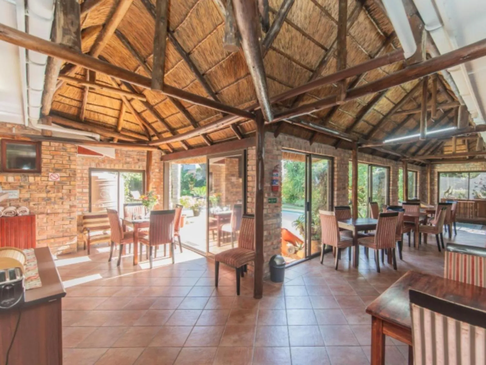Dining area in Amani Guest Lodge
