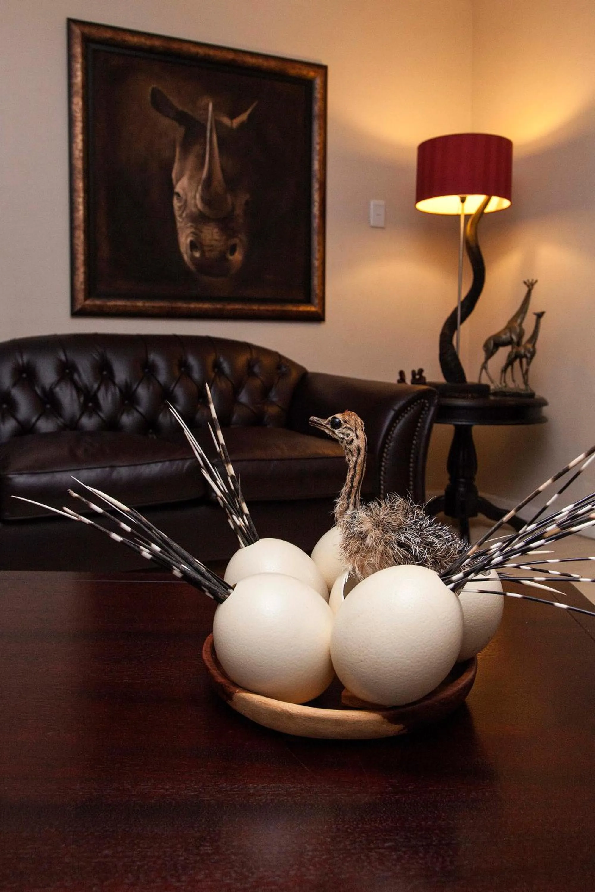 Decorative detail in Amani Guest Lodge