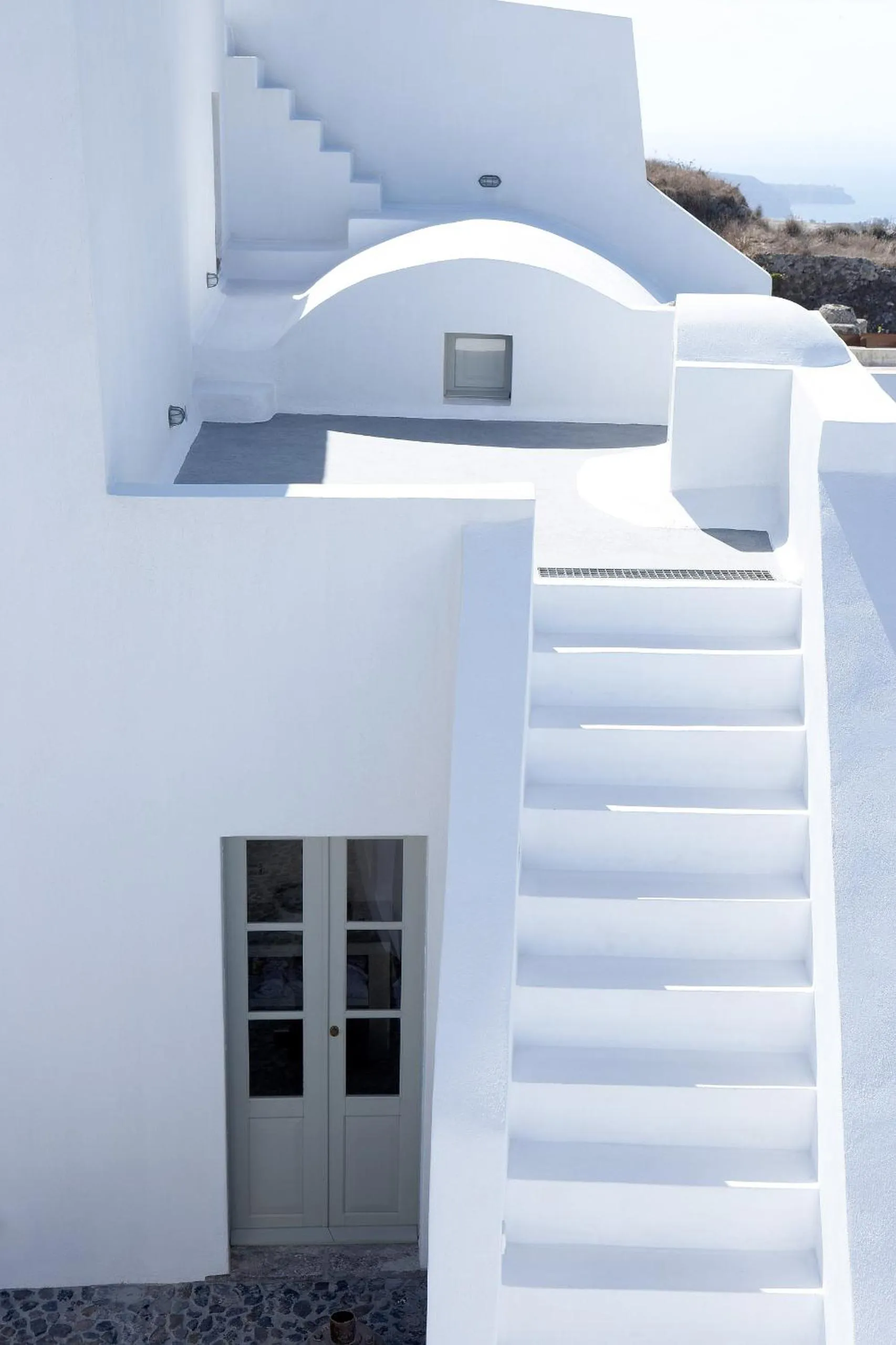Decorative detail in Villa Fabrica Santorini