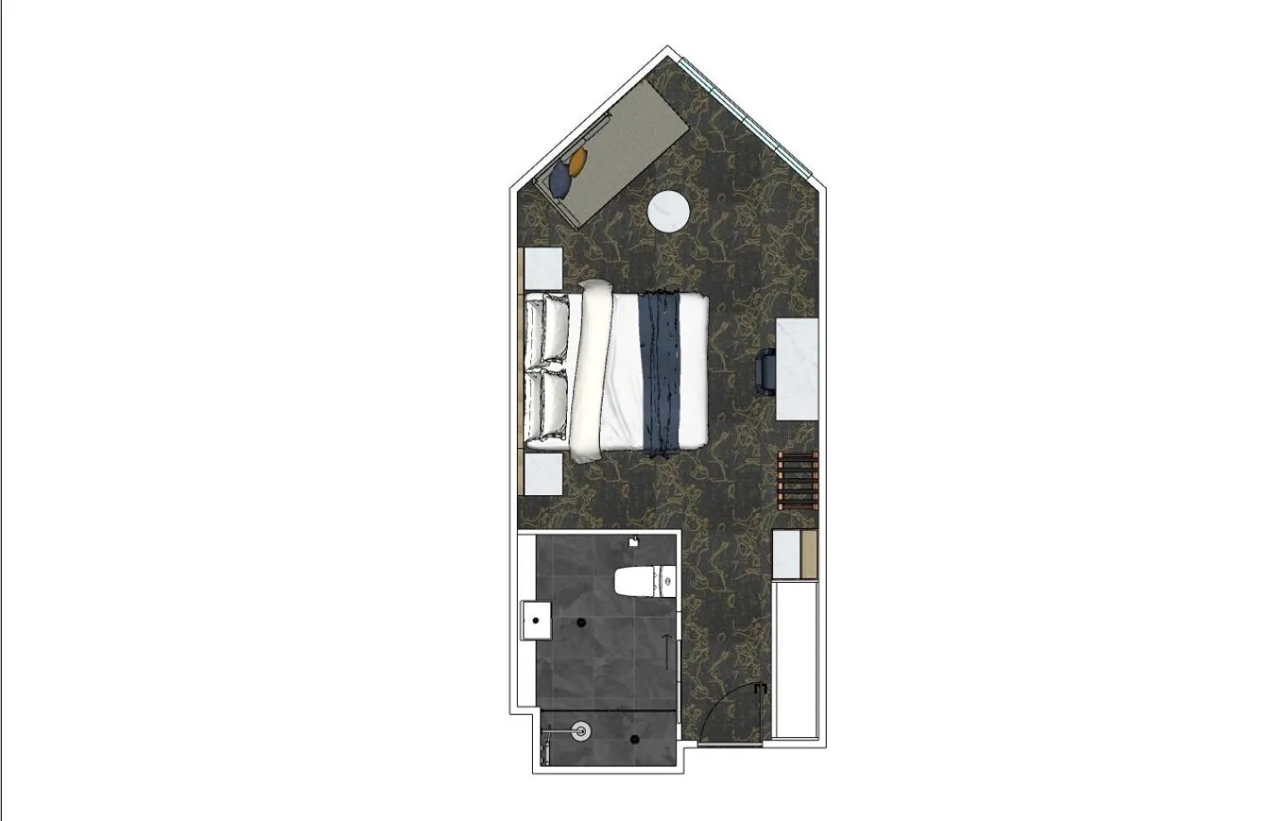 Floor plan in Hotel Grand Chancellor Brisbane