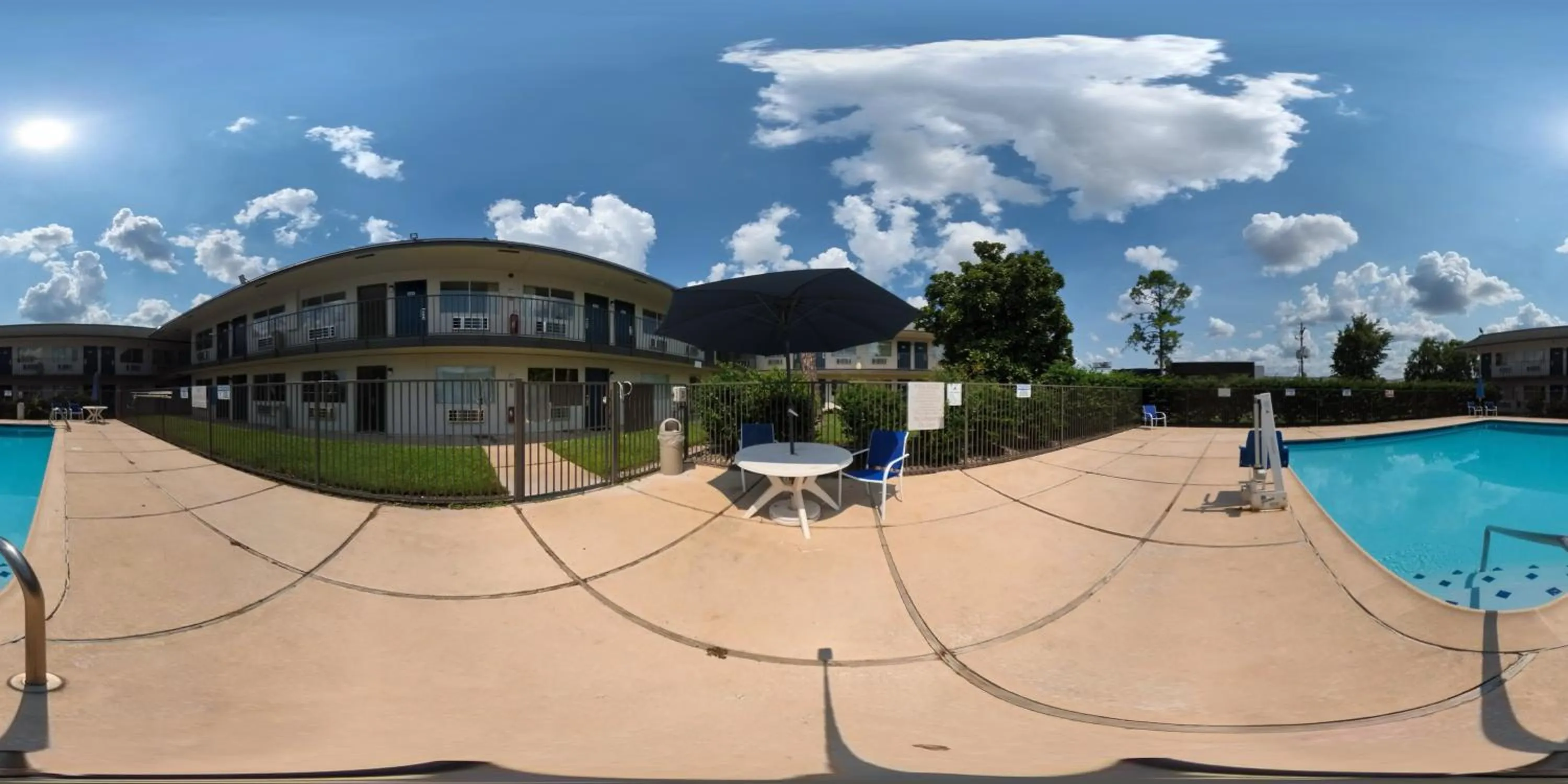 Swimming pool in Motel 6-Conroe, TX