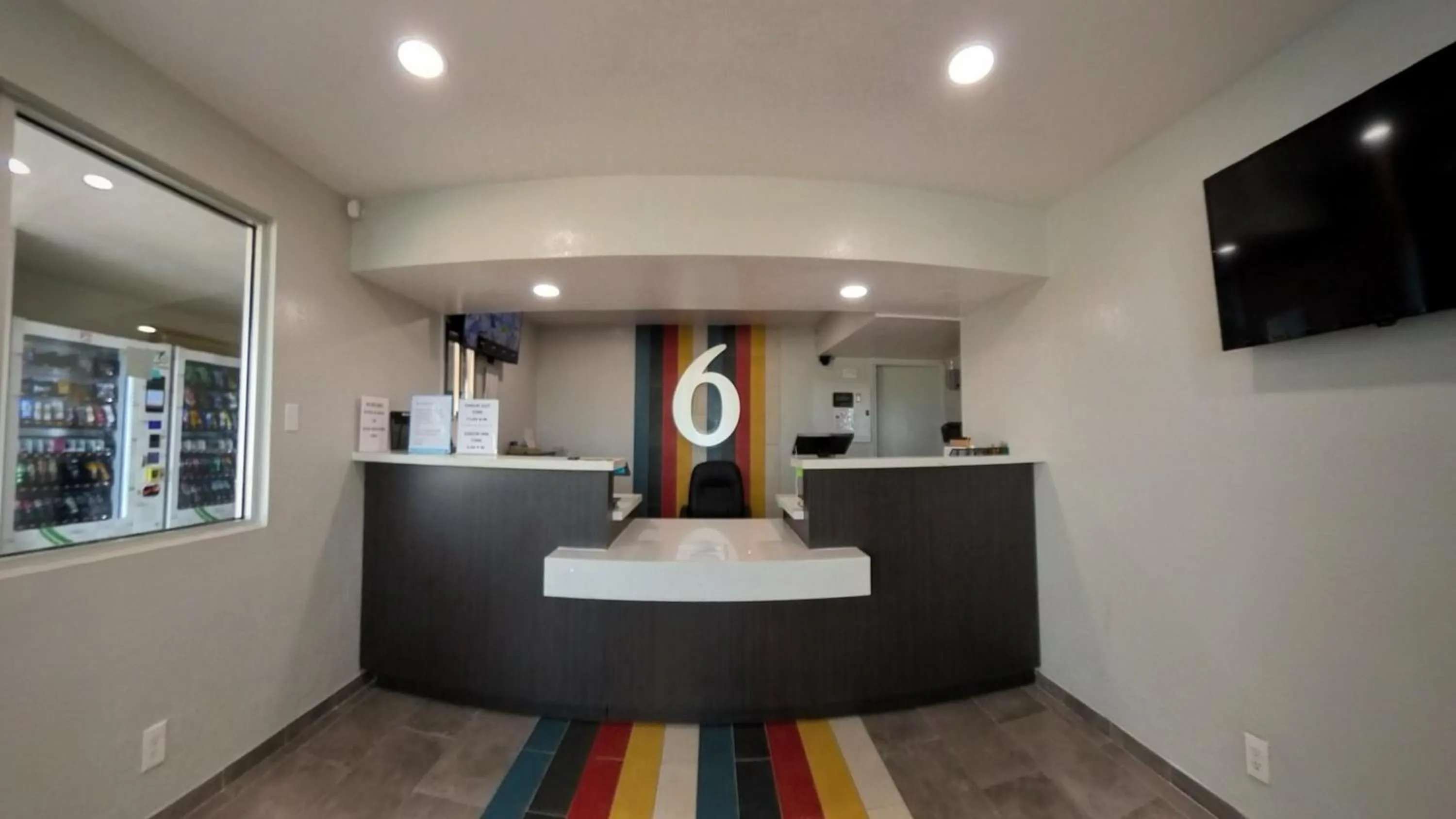 Lobby or reception in Motel 6-Conroe, TX
