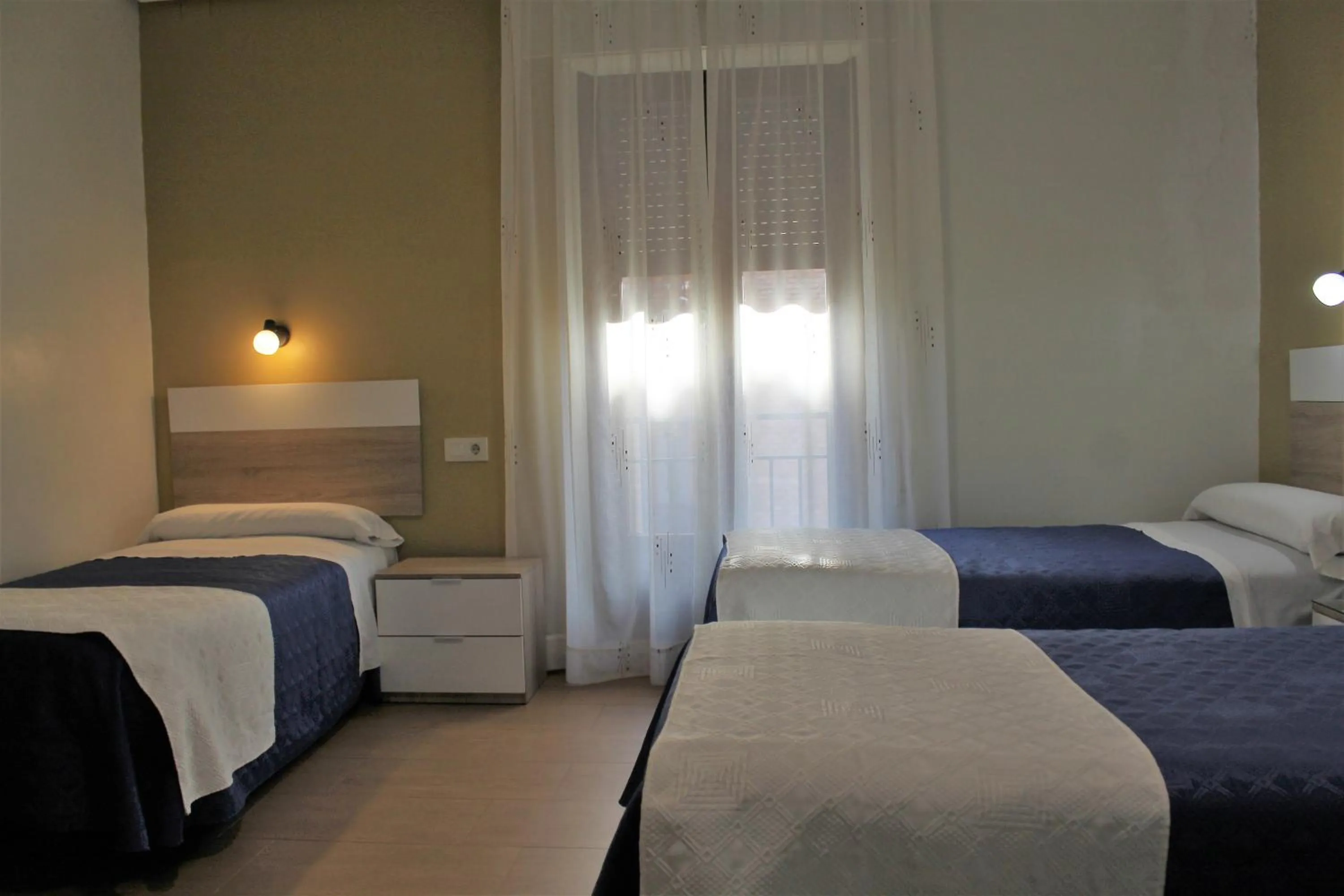 Bed in Hostal Madrid