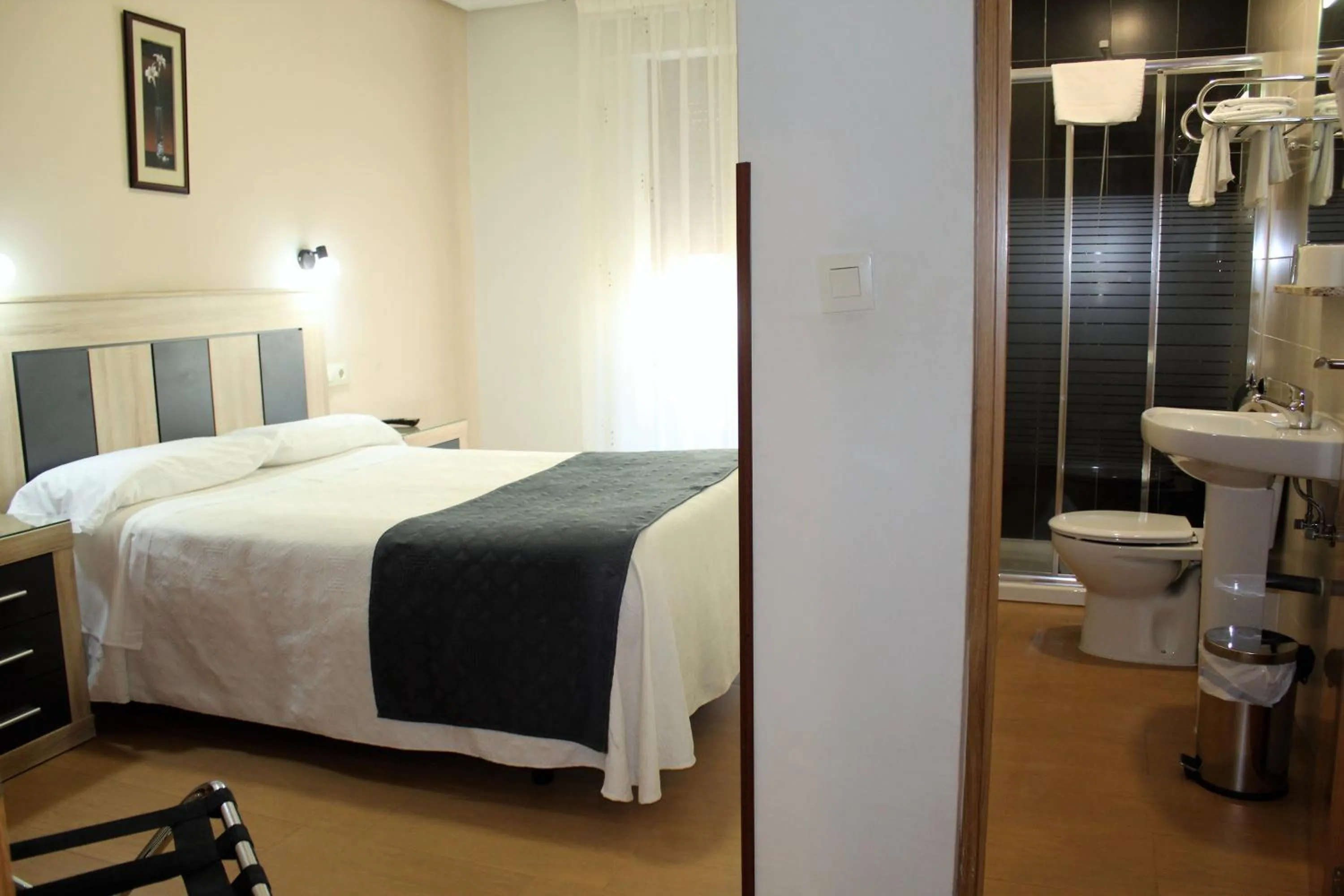 Bed in Hostal Madrid