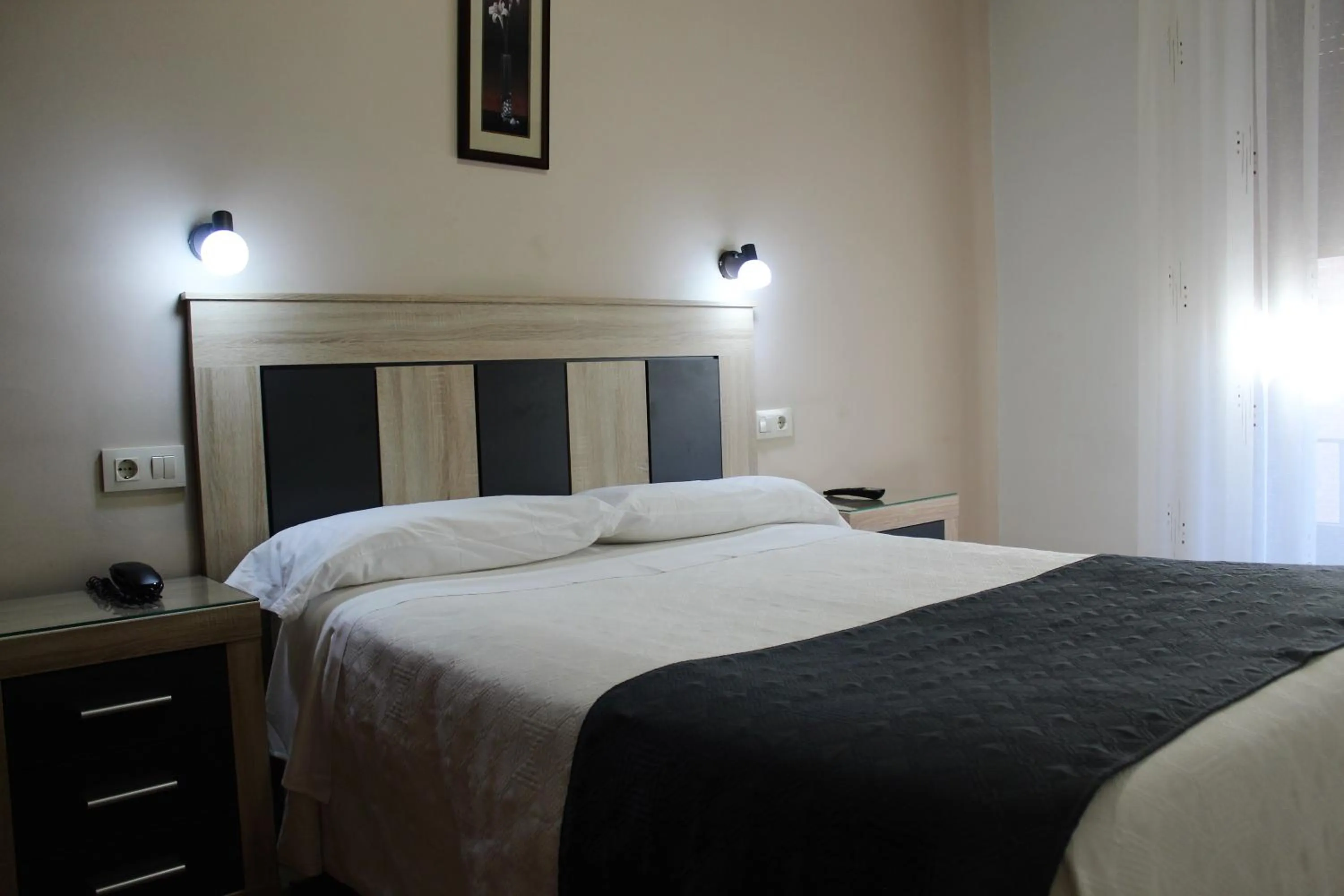 Bed in Hostal Madrid