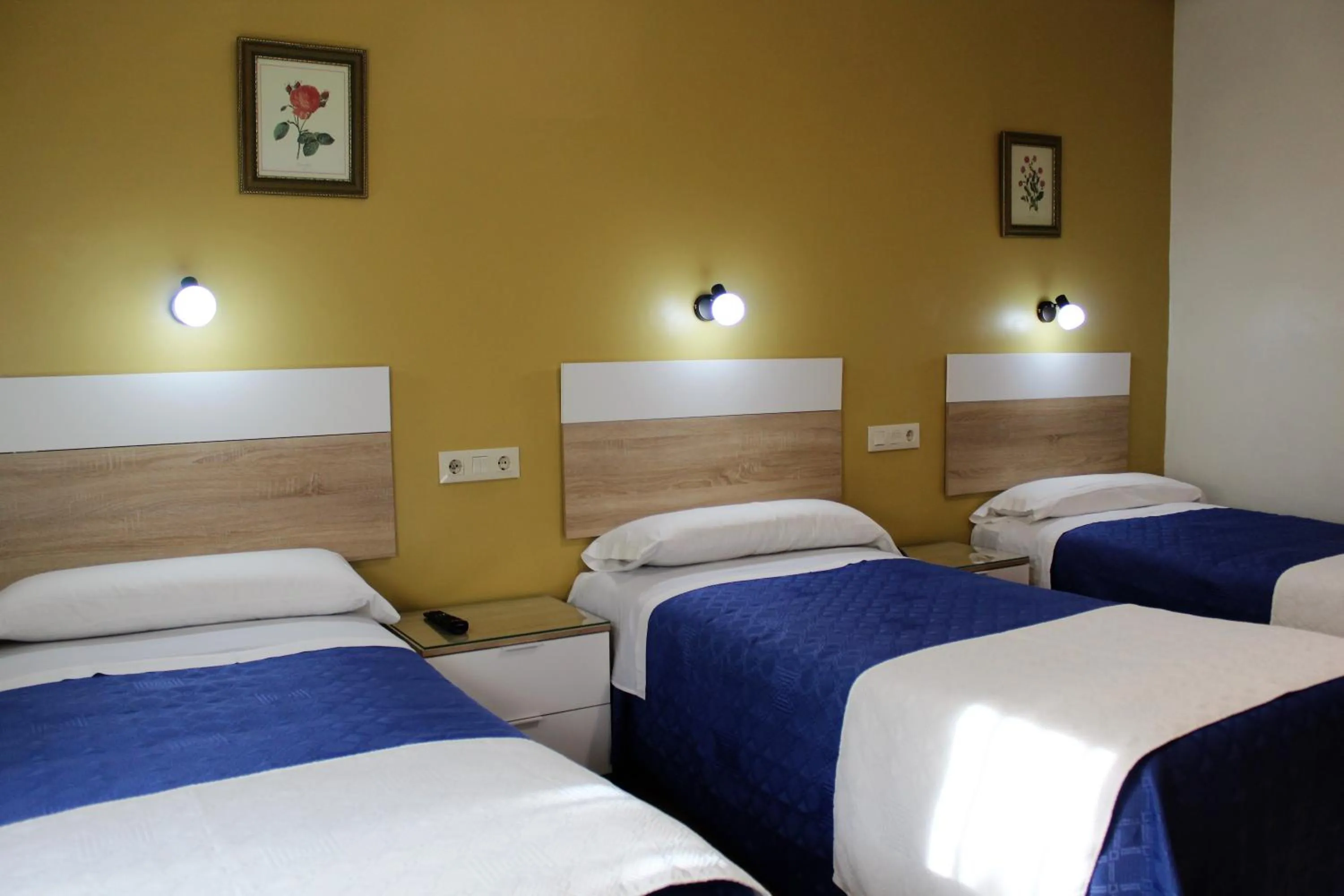 Bed in Hostal Madrid