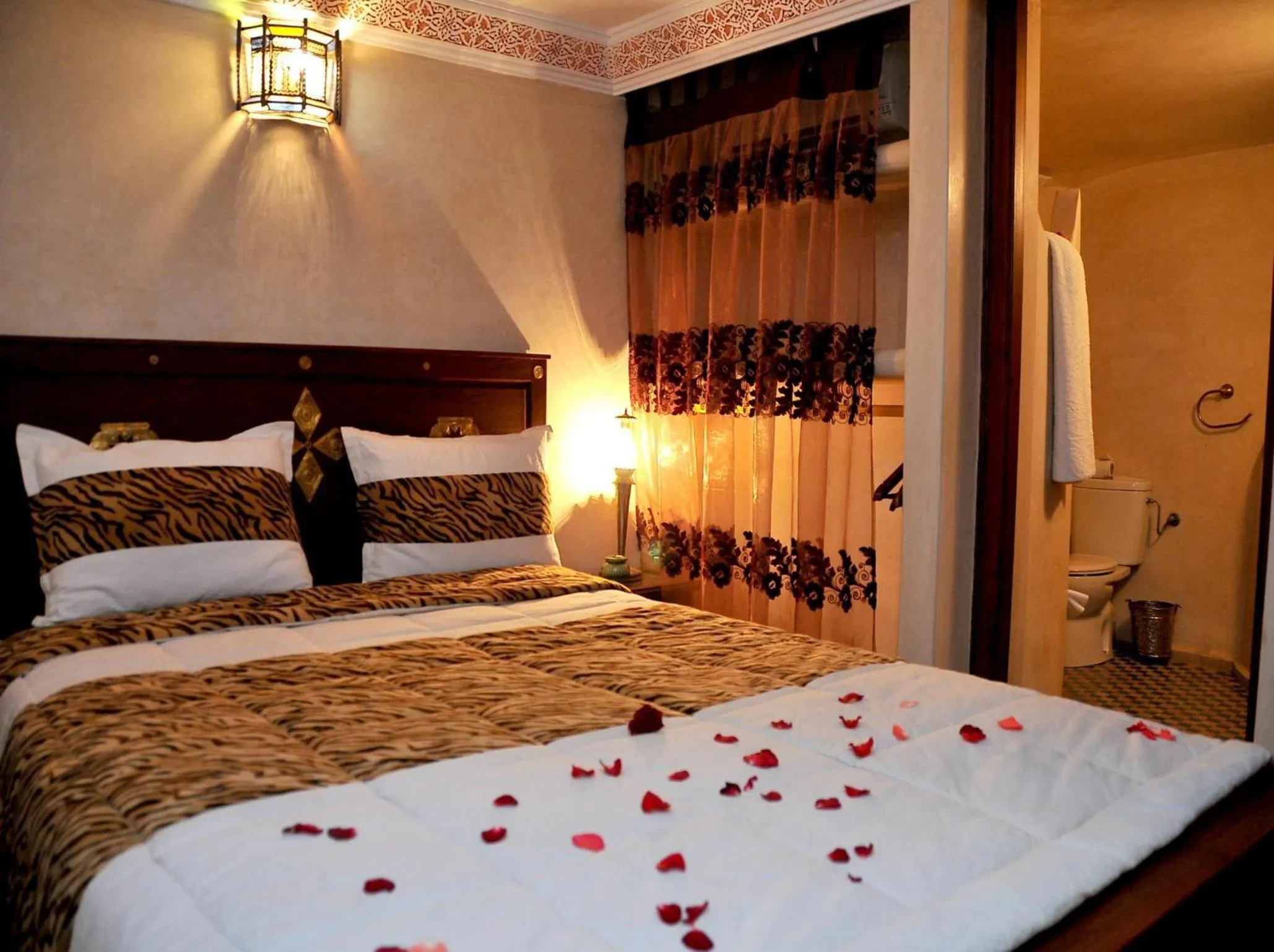 Bedroom, Bed in Riad Lila