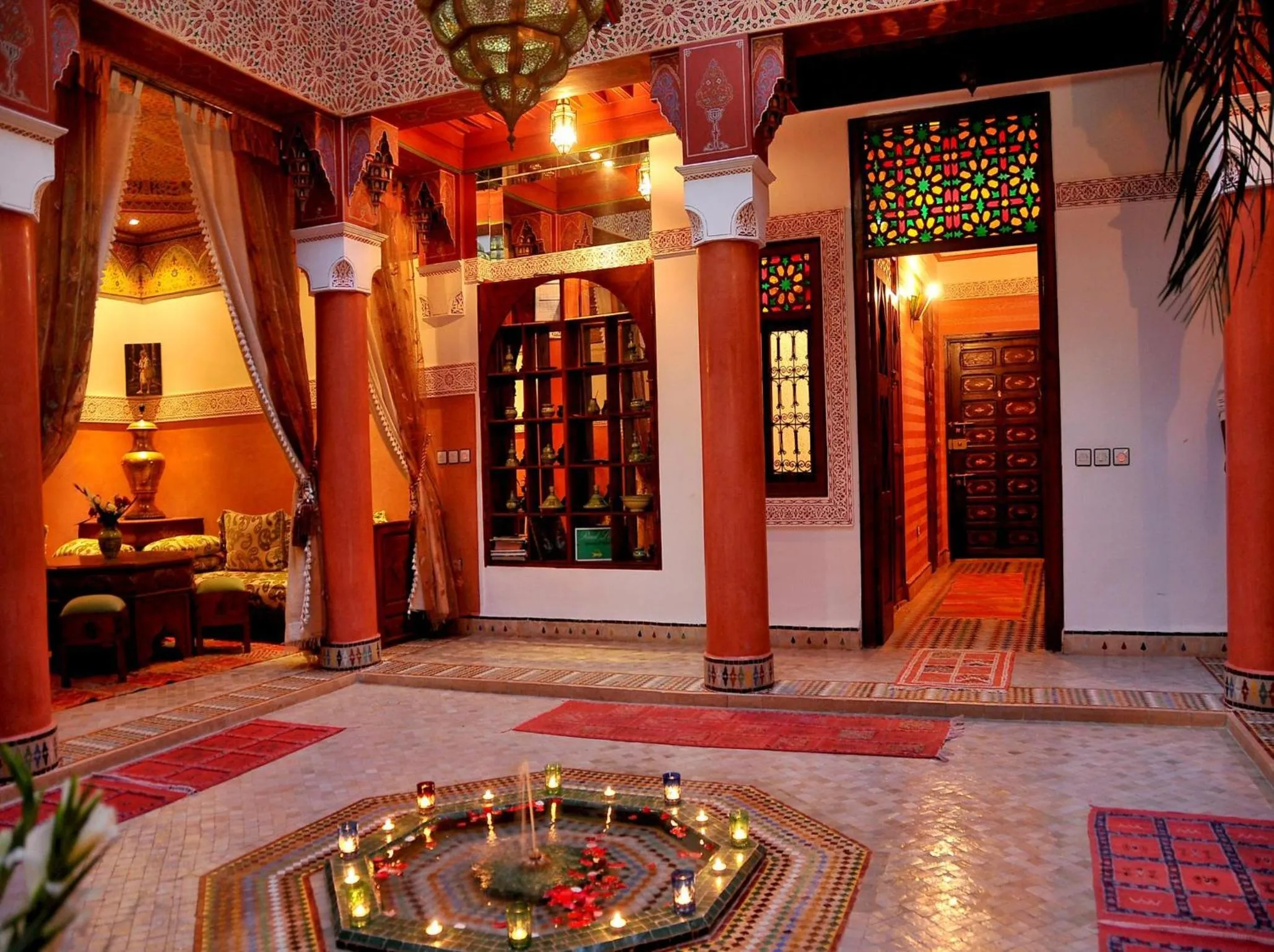 Lobby or reception in Riad Lila