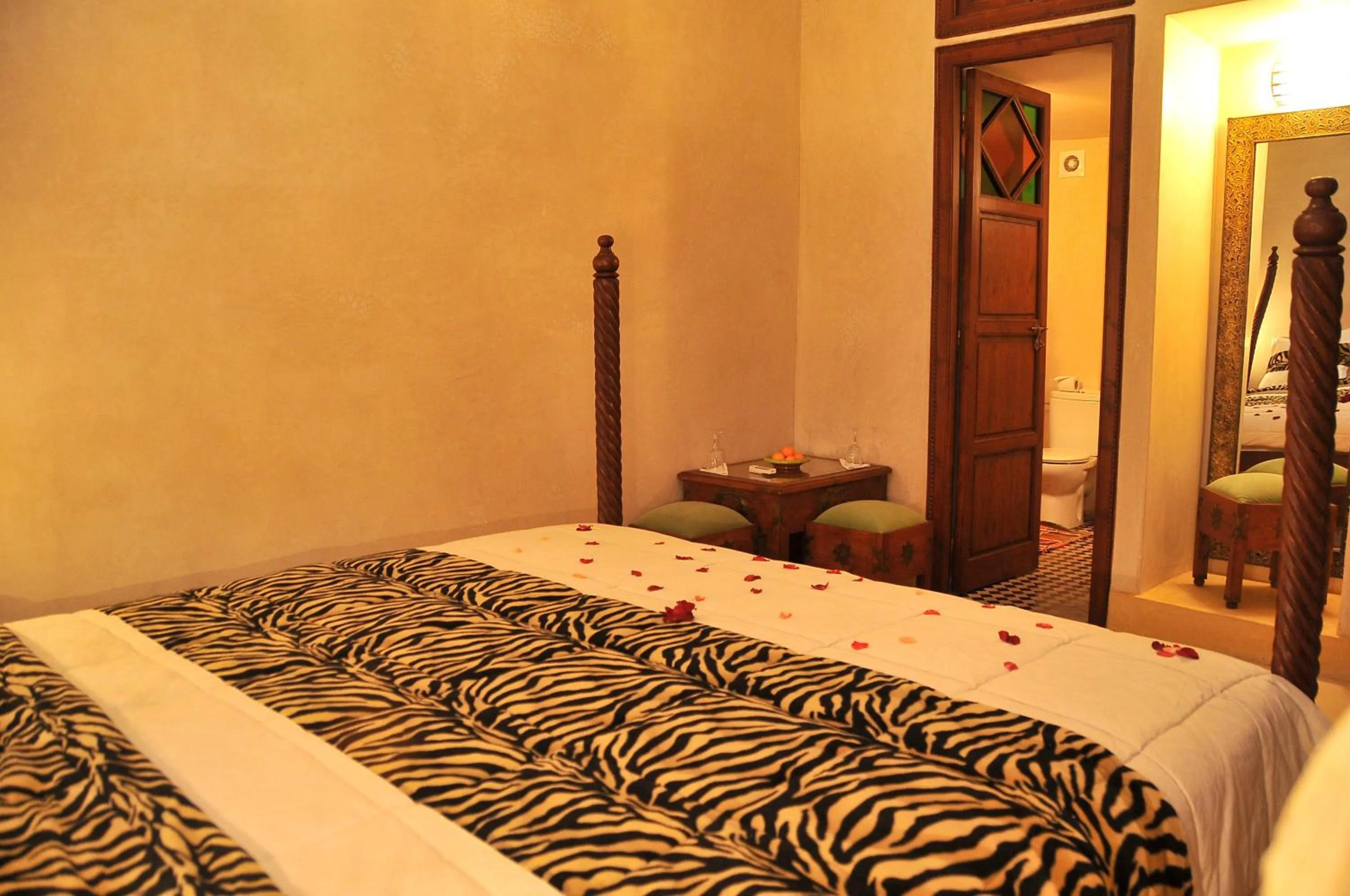 Bedroom, Bed in Riad Lila