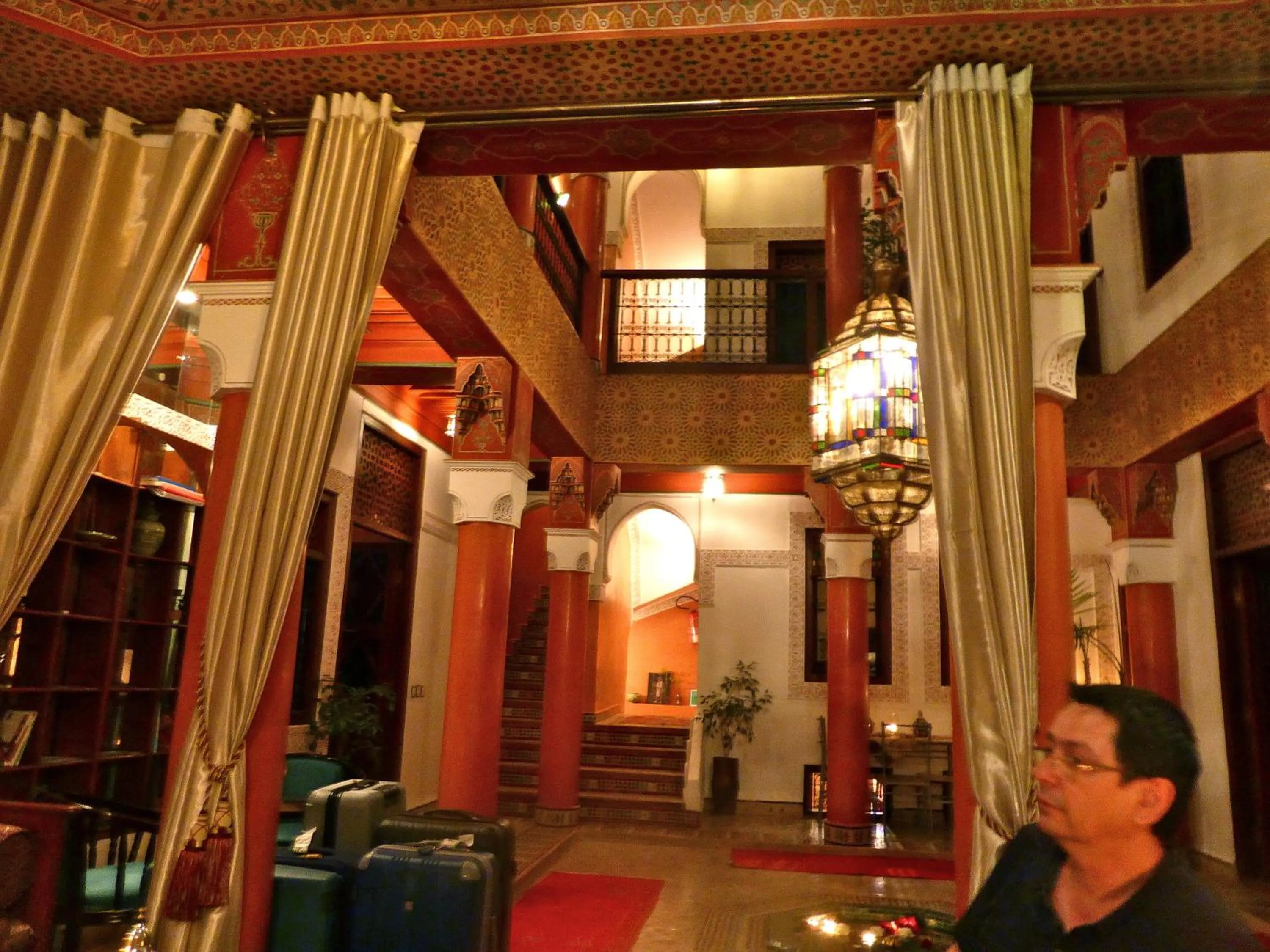 Lounge or bar in Riad Lila