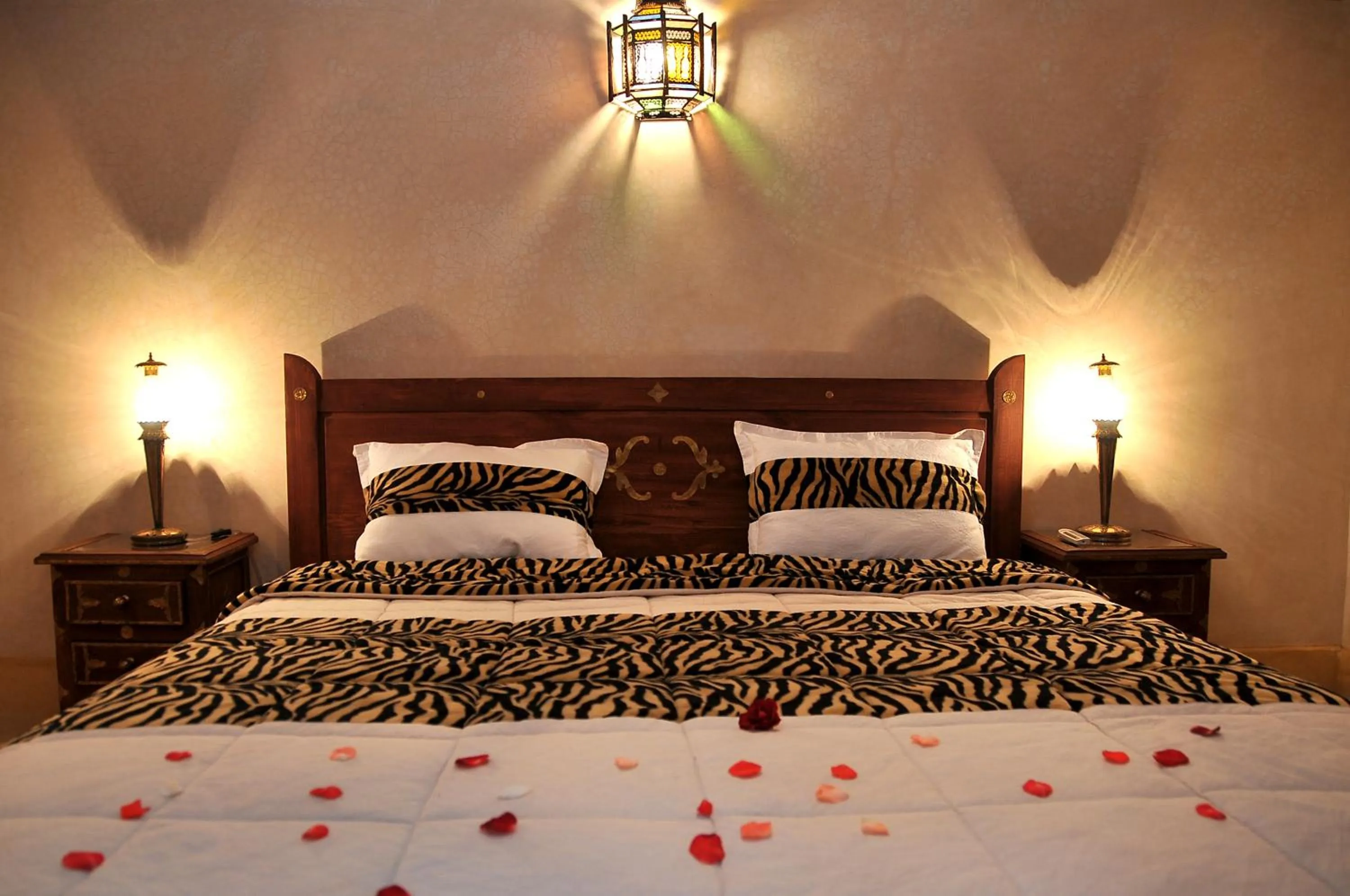 Bedroom, Bed in Riad Lila