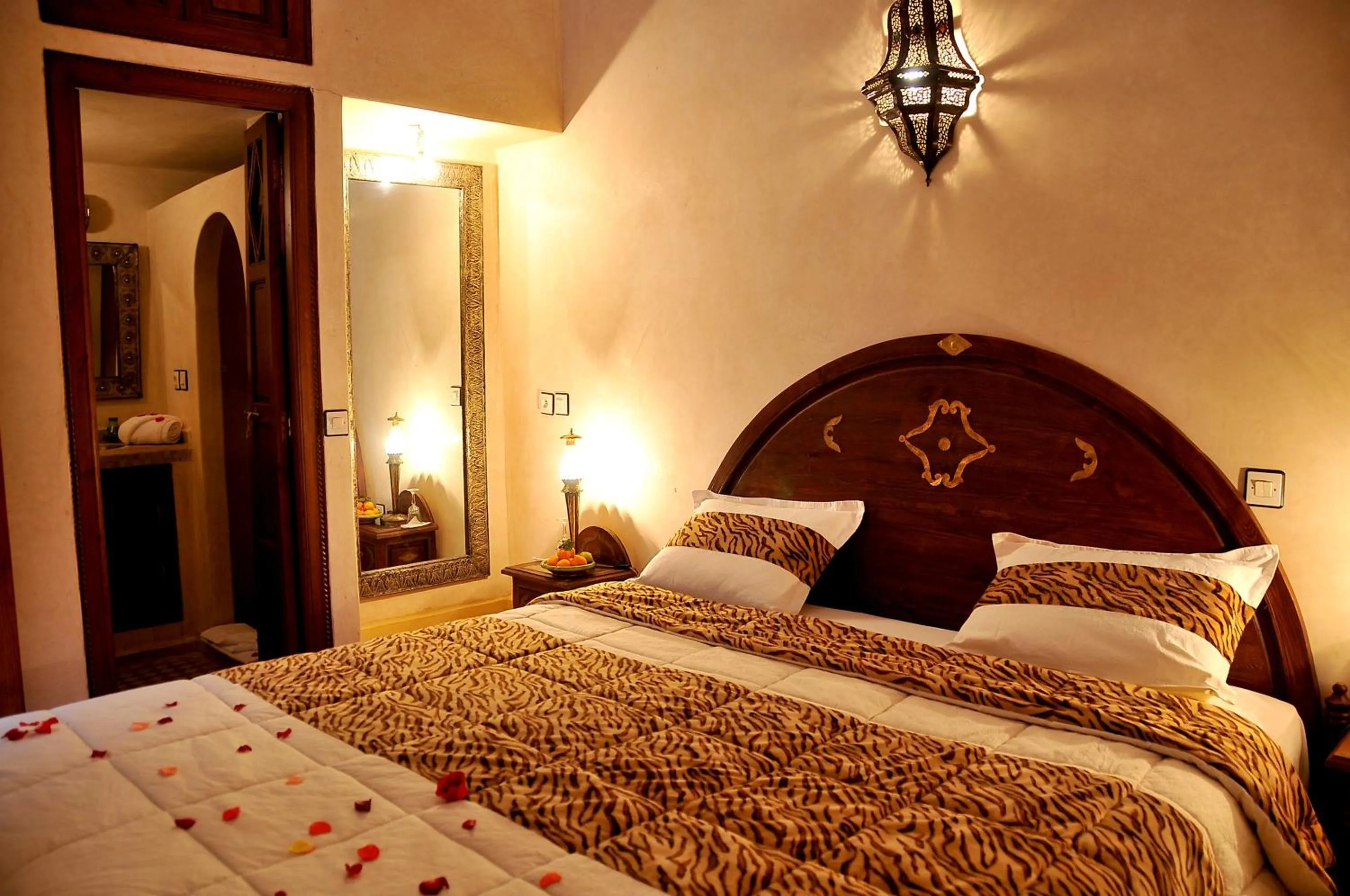 Bedroom, Bed in Riad Lila