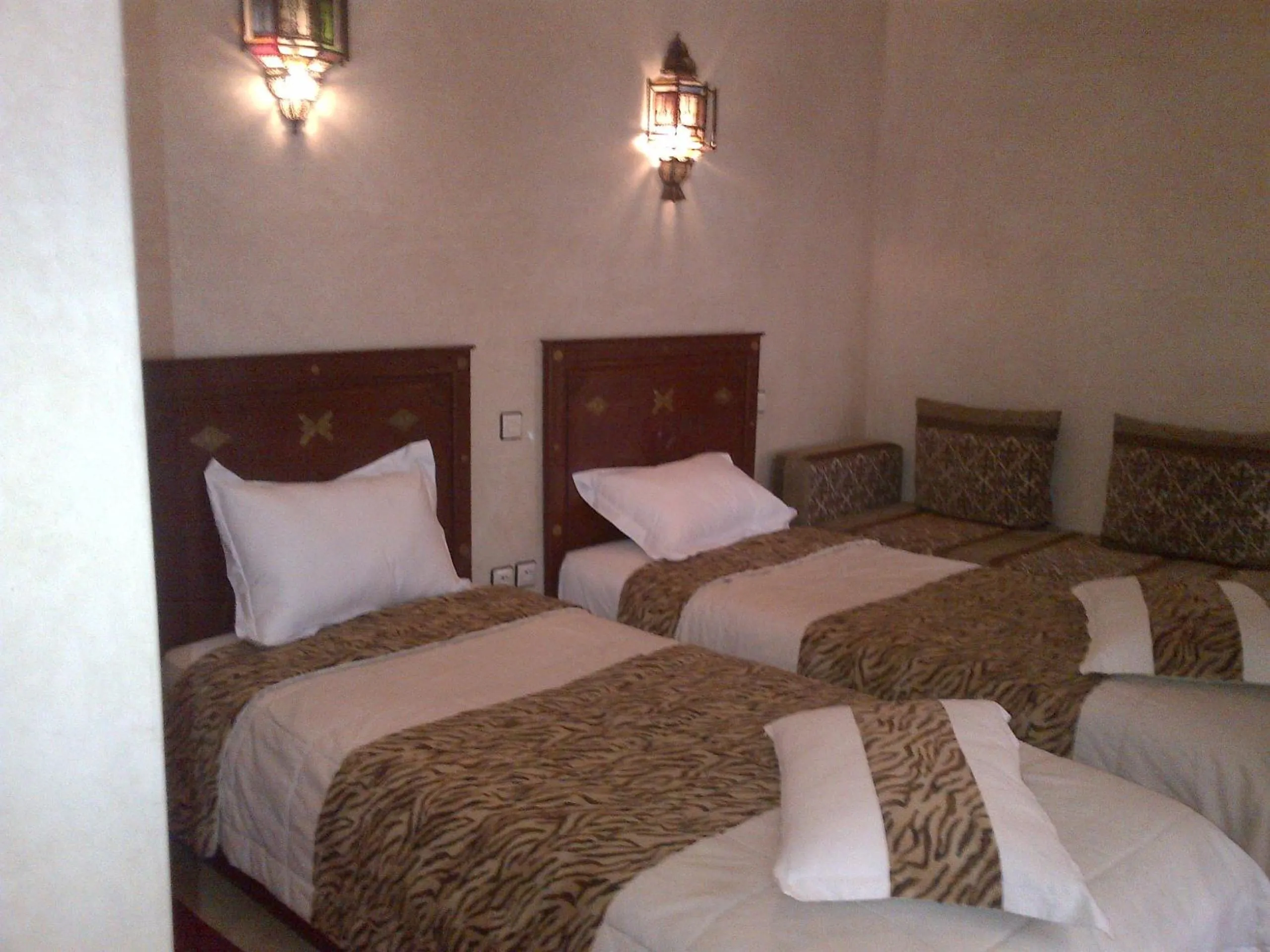 Bedroom, Bed in Riad Lila