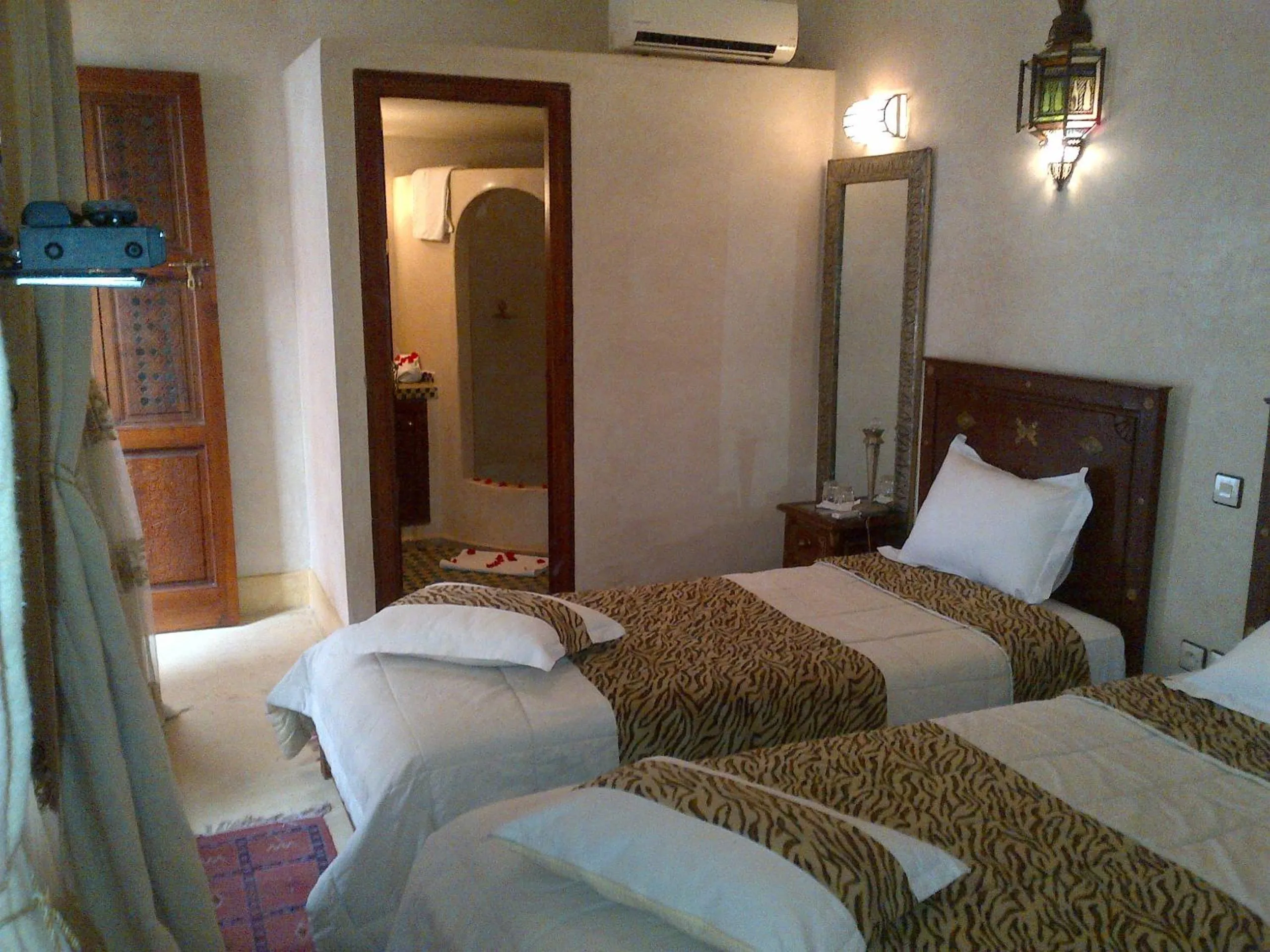 Bedroom, Bed in Riad Lila