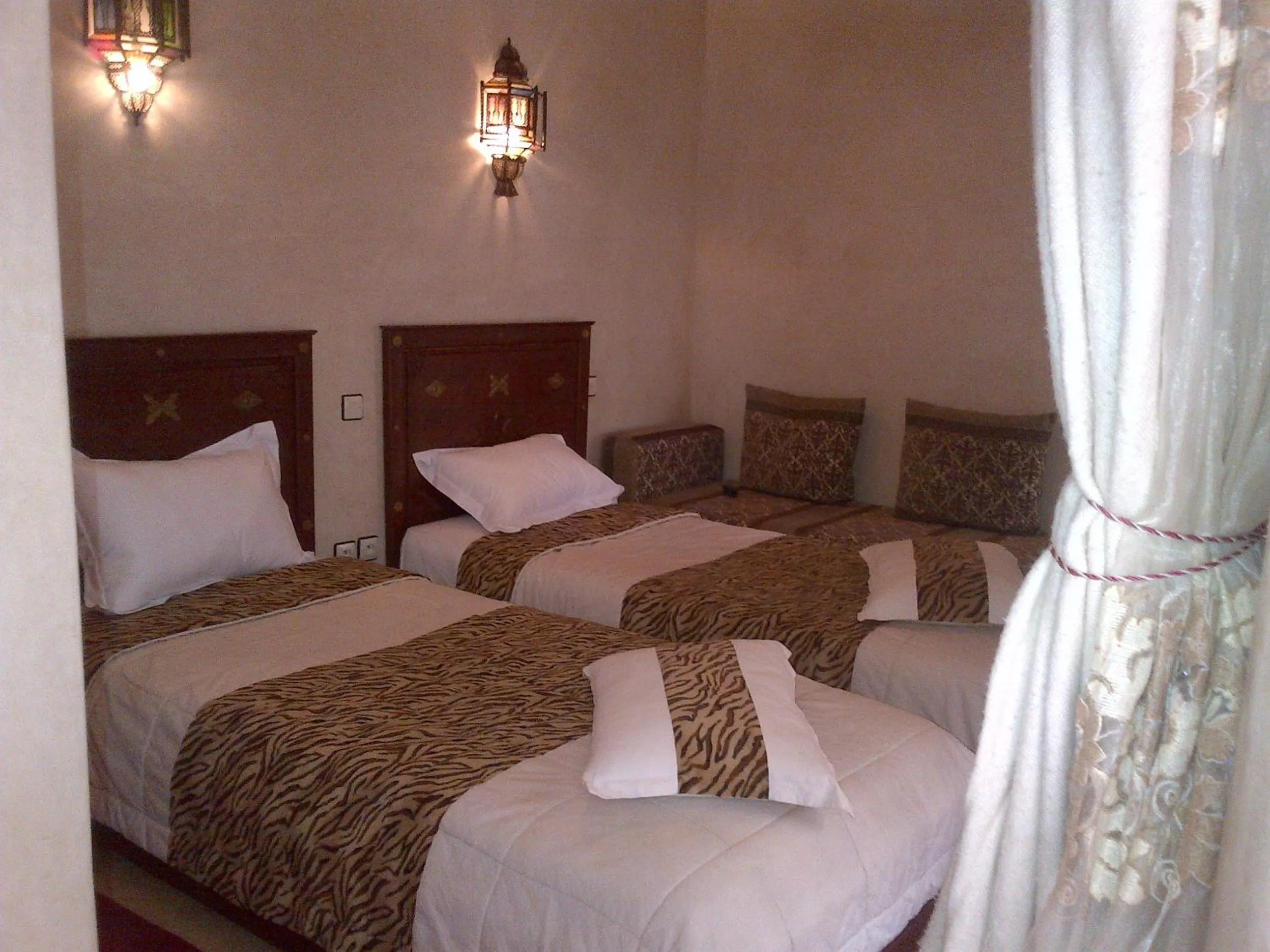 Bedroom, Bed in Riad Lila